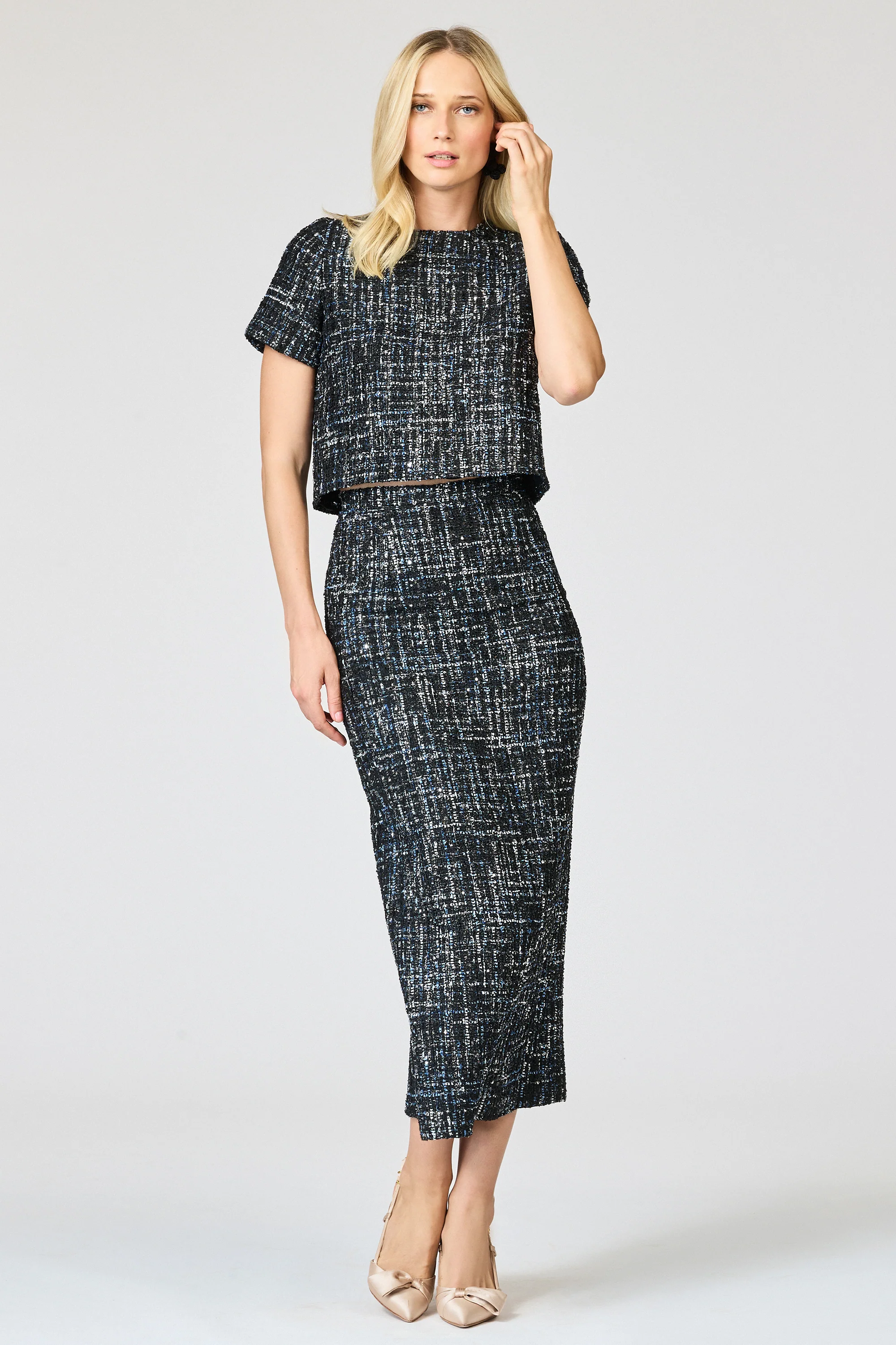 ADORA SKIRT - OBSIDIAN FROST - Image 3