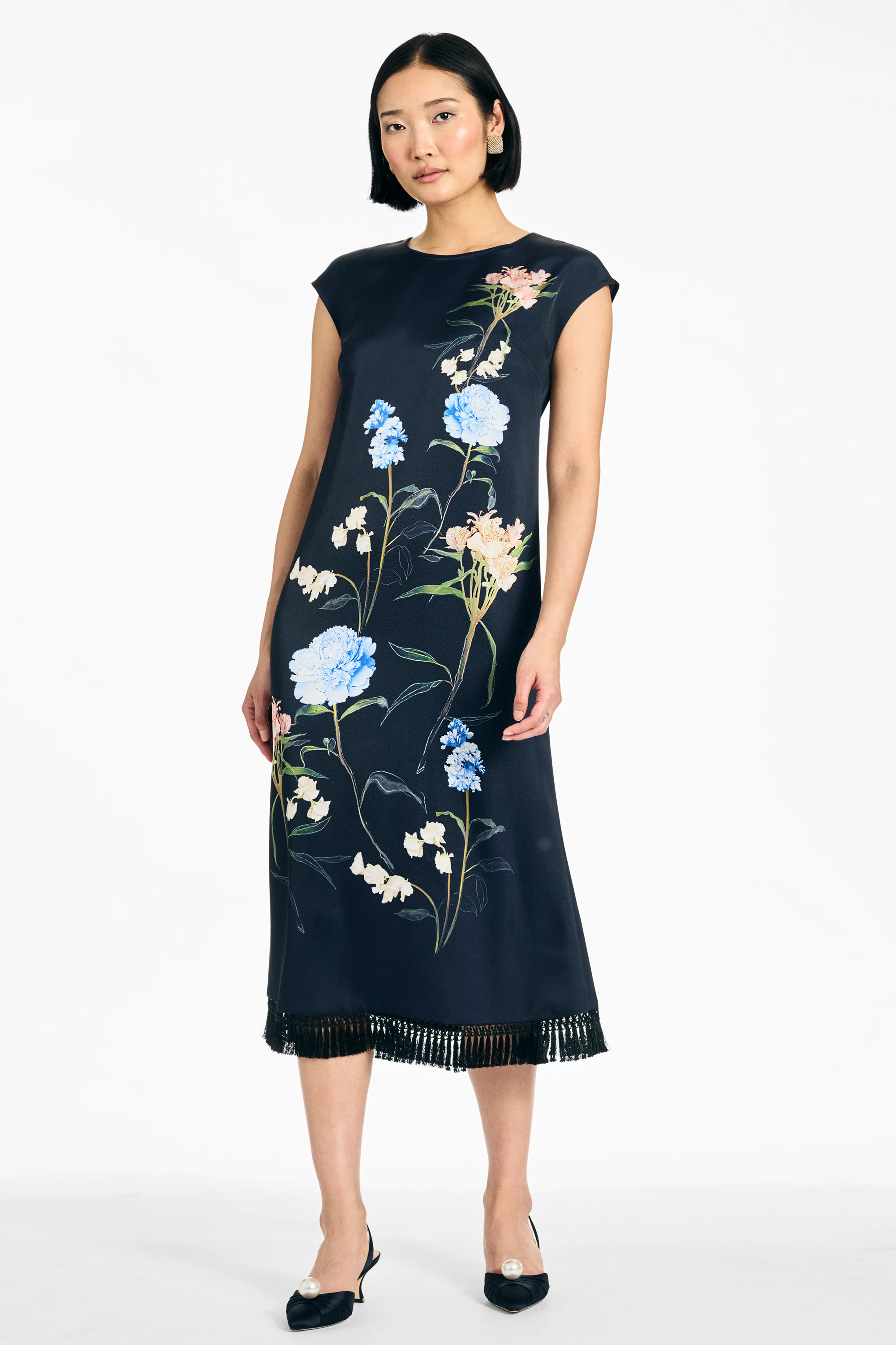 ANNETTE DRESS - BLOOMS IN BLUE - Image 5