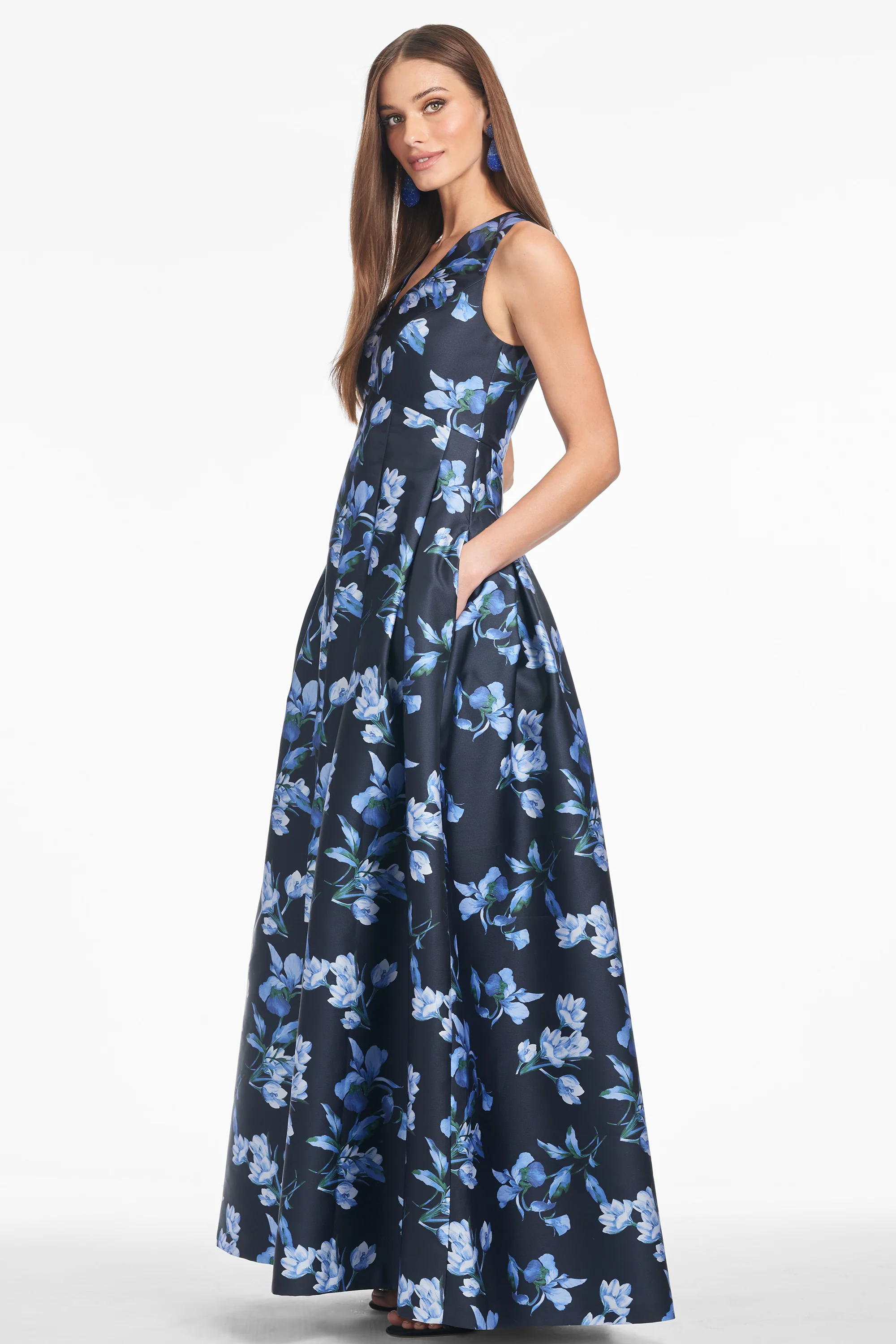 BROOKE GOWN - POSEIDON VENETIAN PETAL - Image 3