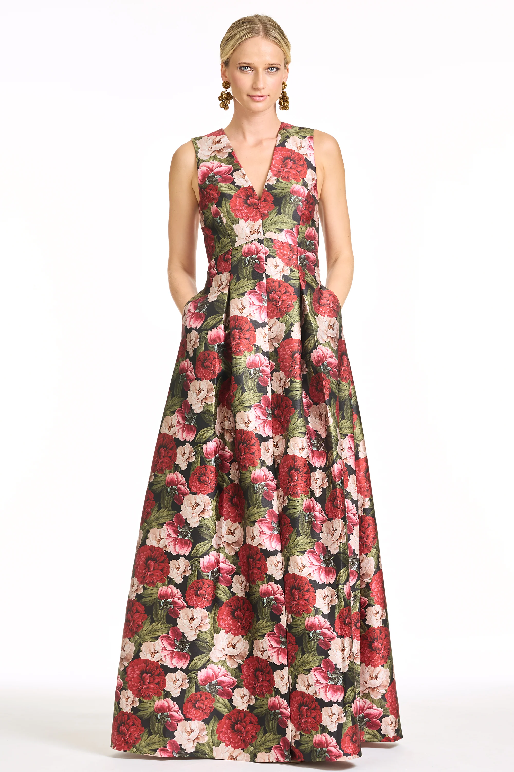 BROOKLYNNE GOWN - PEONY EMBERS