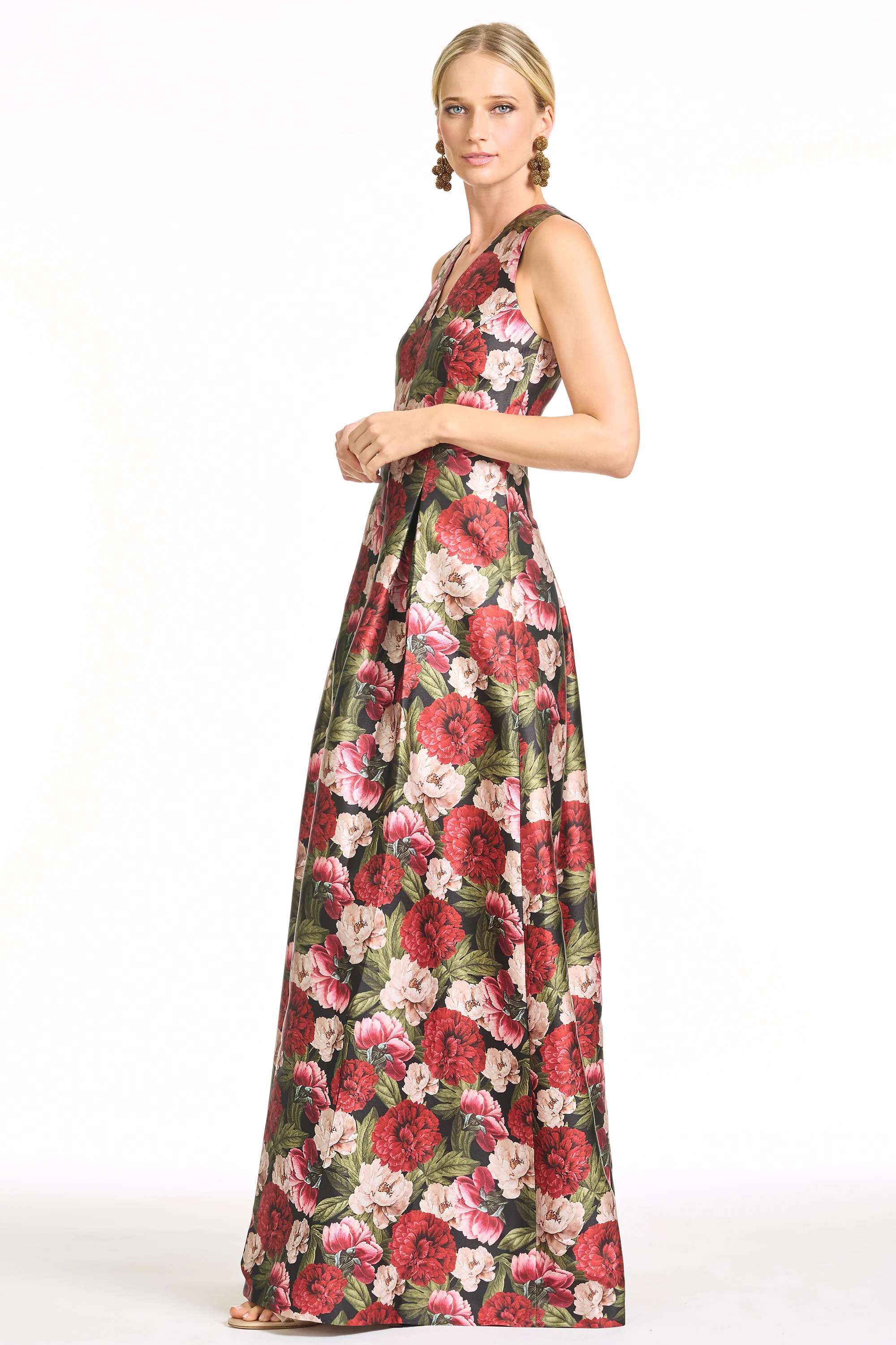 BROOKLYNNE GOWN - PEONY EMBERS - Image 2