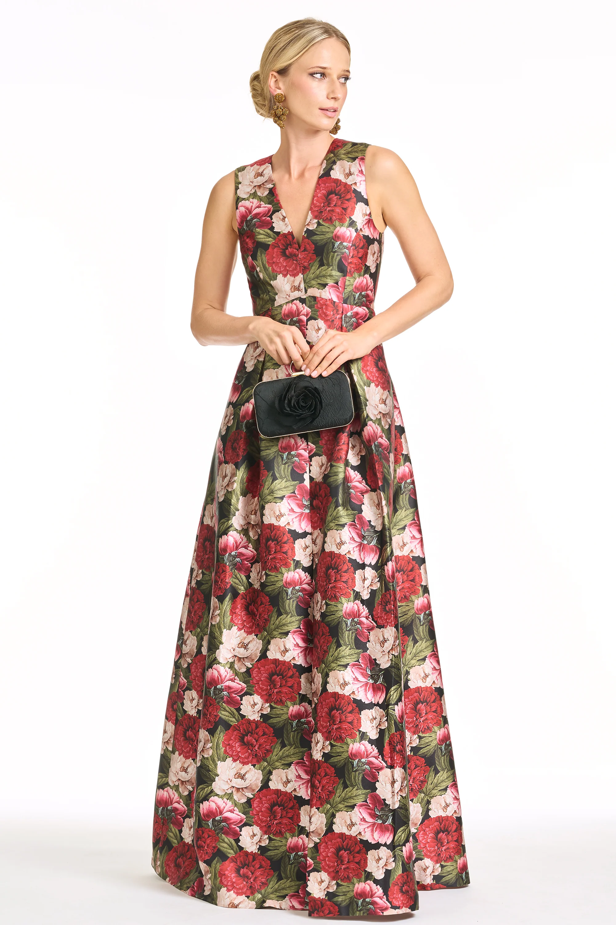 BROOKLYNNE GOWN - PEONY EMBERS - Image 3