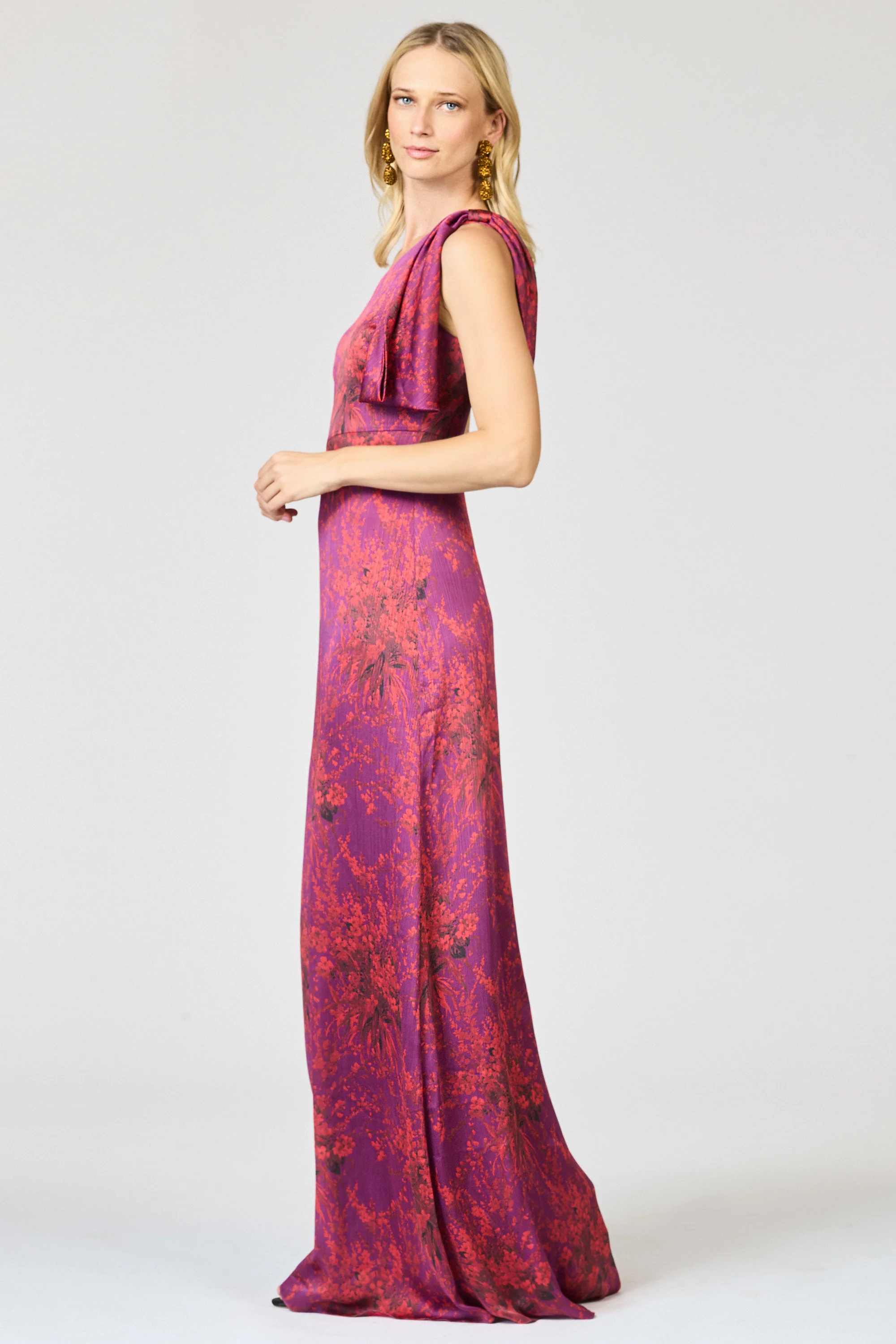 CHELSEA GOWN - RASPBERRY BOUQUET - Image 2