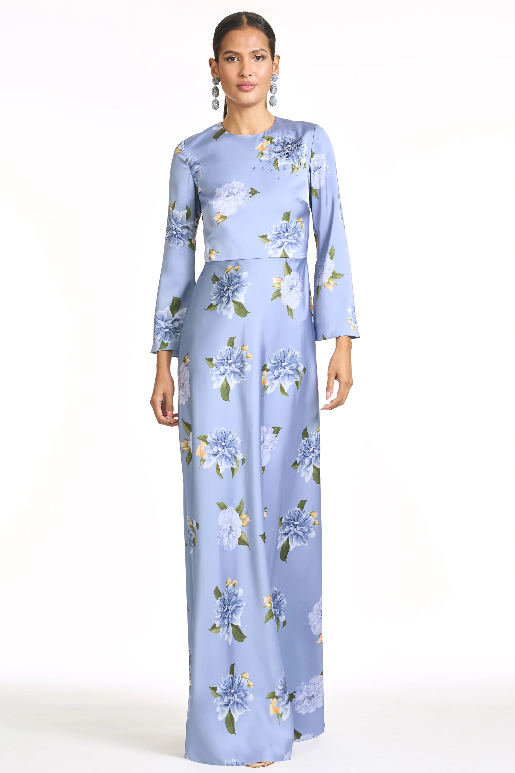 EMBELLISHED ALEX GOWN - TWILIGHT CORSAGE