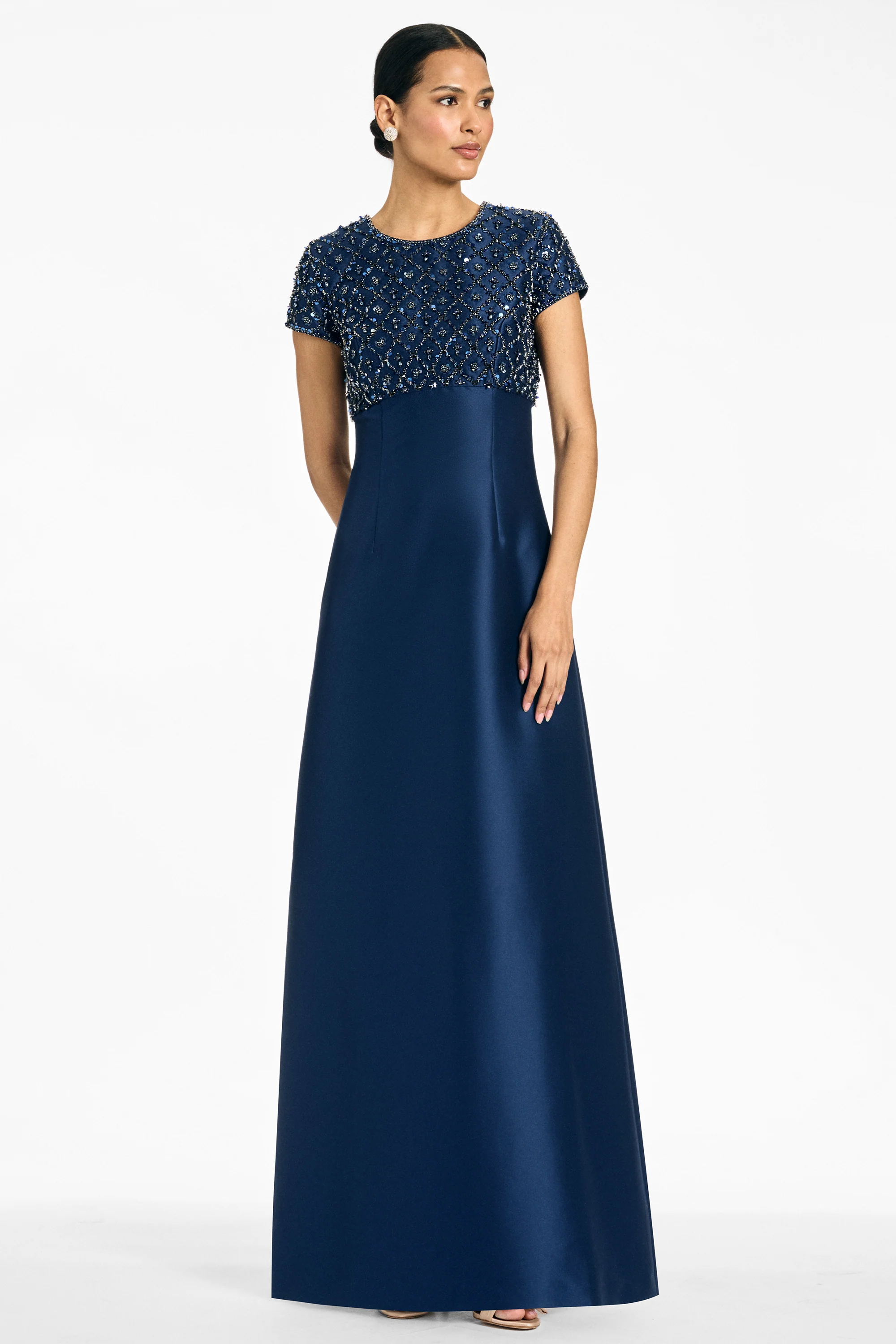 EMBELLISHED AMSTERDAM GOWN - NIGHT SKY - Image 2