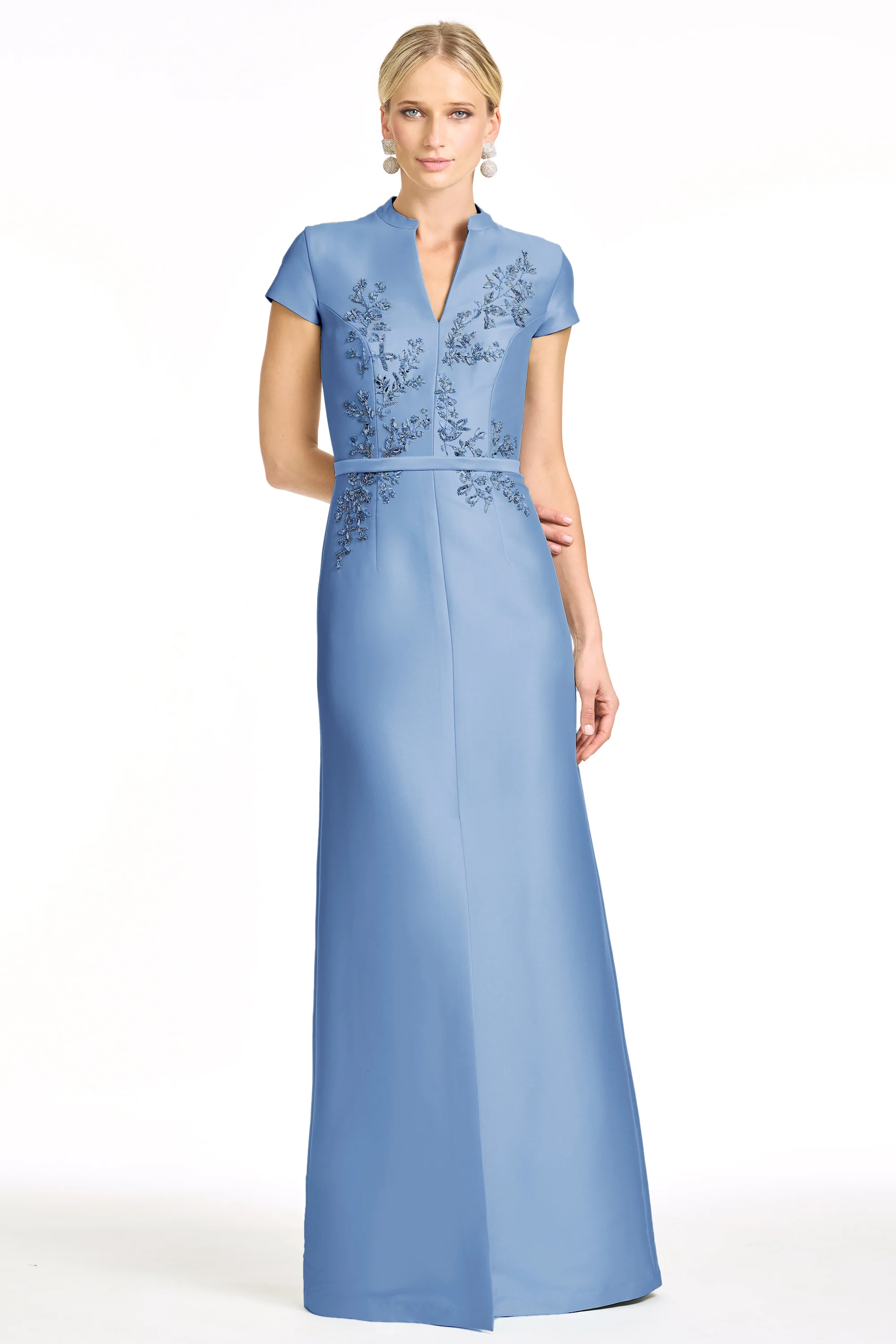 EMBELLISHED CHARLOTTE GOWN - OPAL