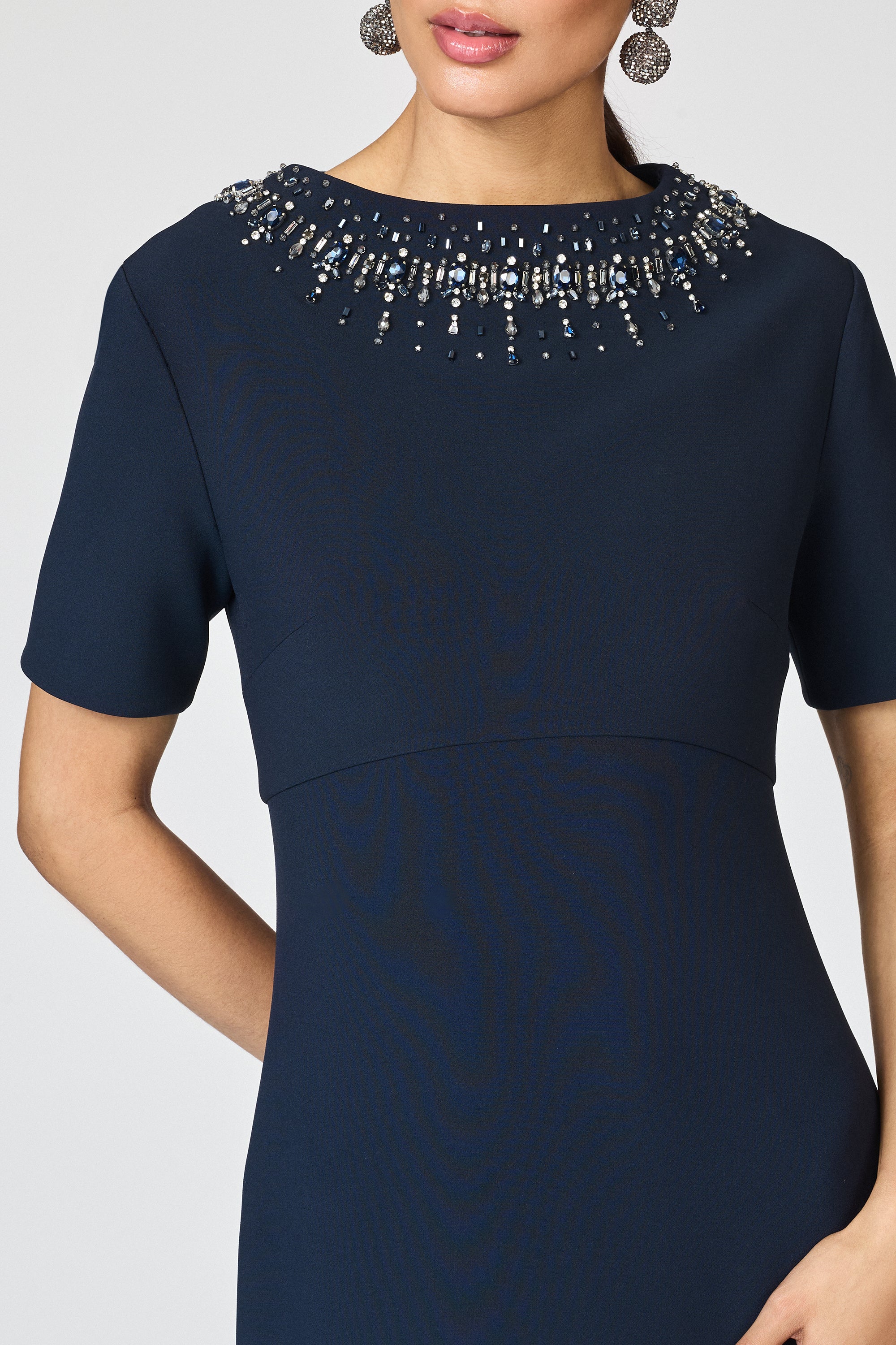 EMBELLISHED FRANCA GOWN - MIDNIGHT - Image 4