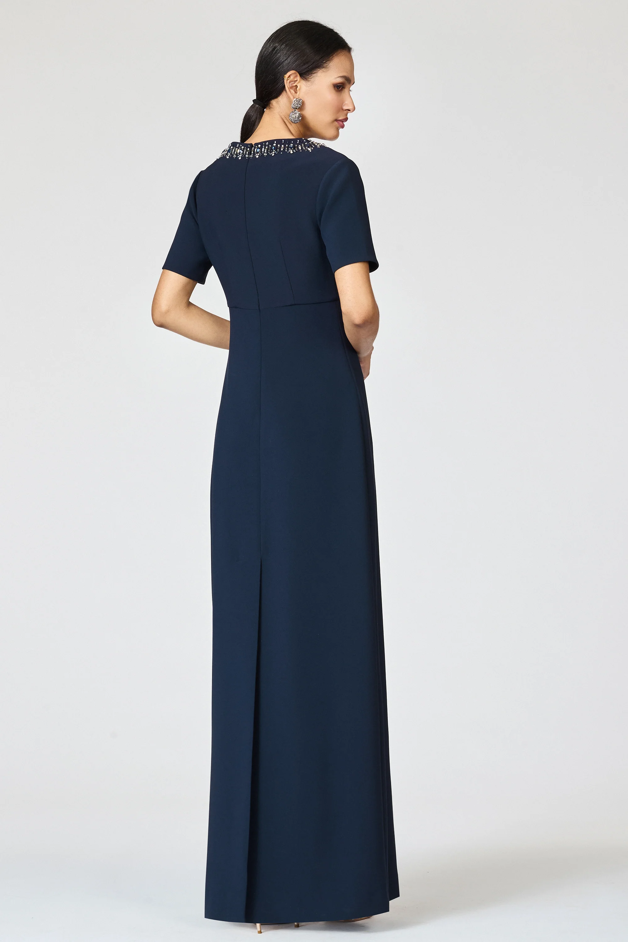 EMBELLISHED FRANCA GOWN - MIDNIGHT - Image 5