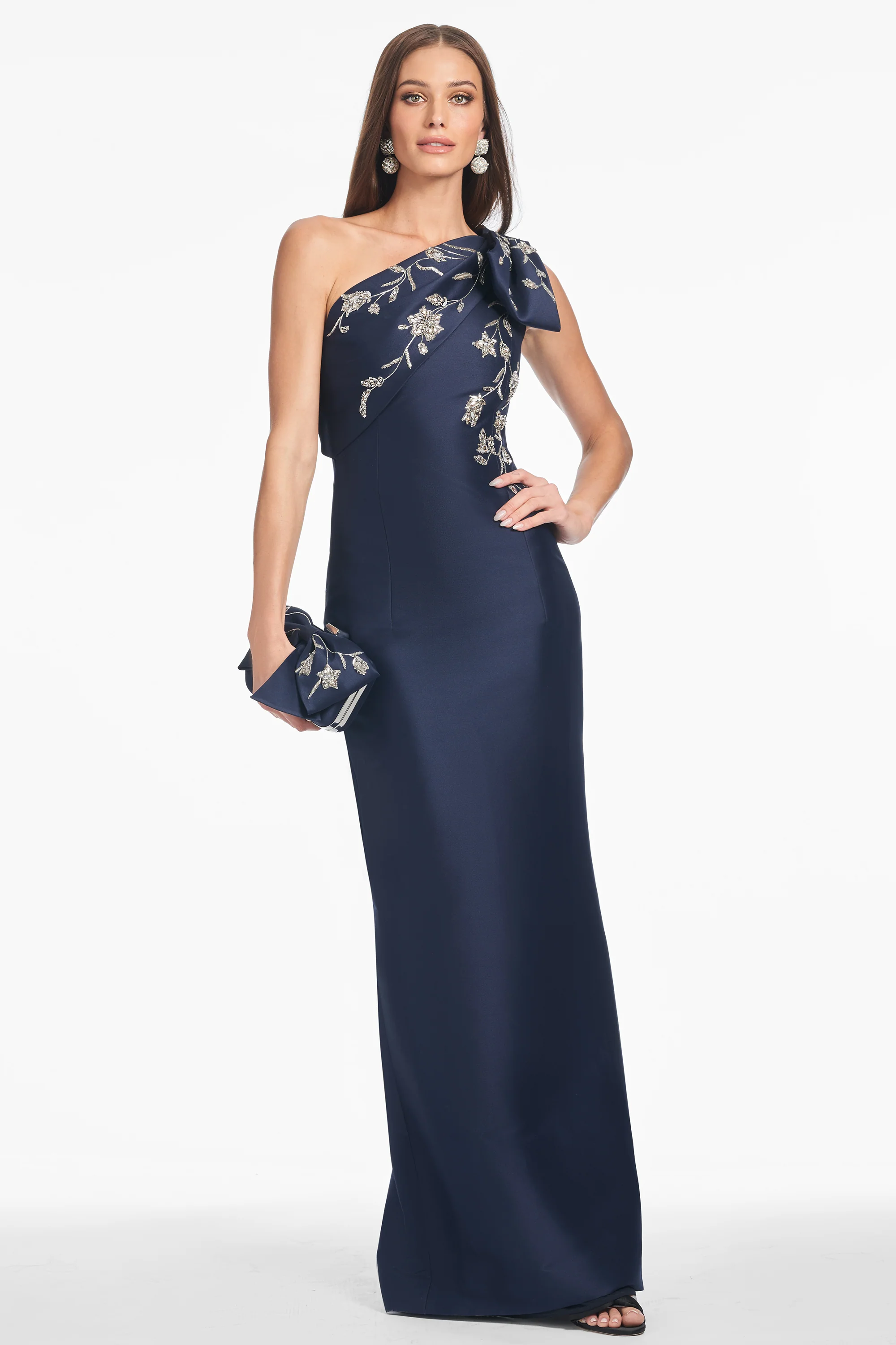 EMBELLISHED OLIVIA GOWN - NIGHT SKY - Image 3