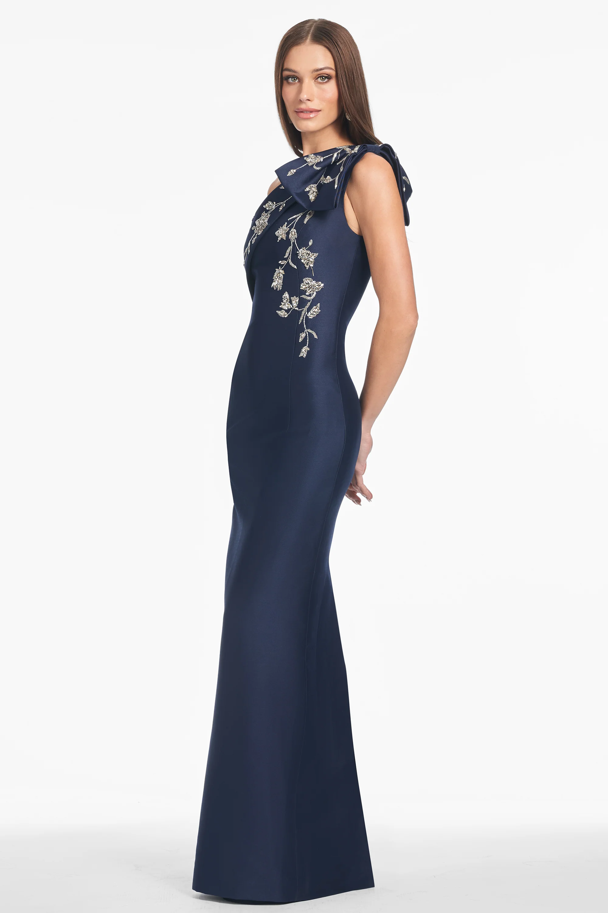 EMBELLISHED OLIVIA GOWN - NIGHT SKY - Image 4