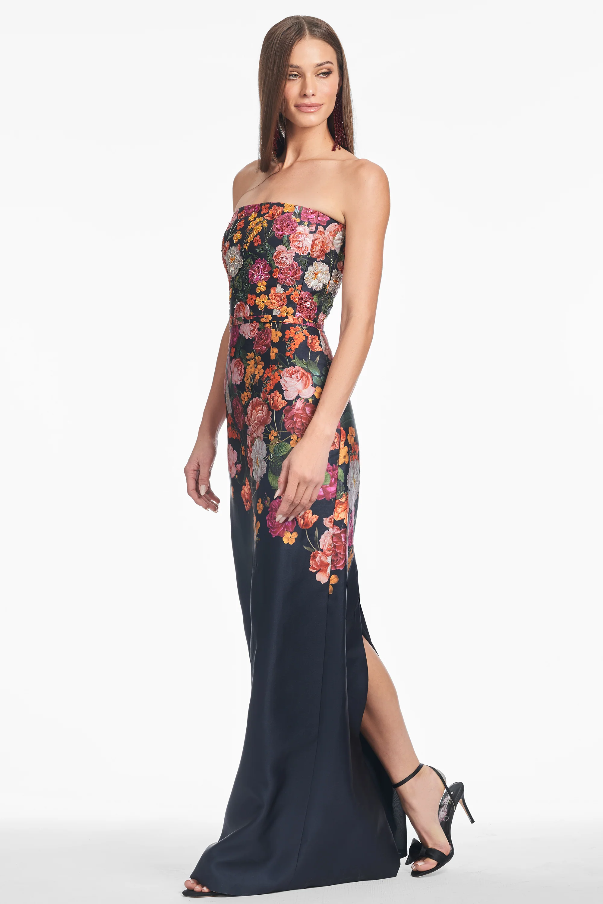 EMBELLISHED SABINE GOWN - MIDNIGHTS MAGIC BLOOMS - Image 5