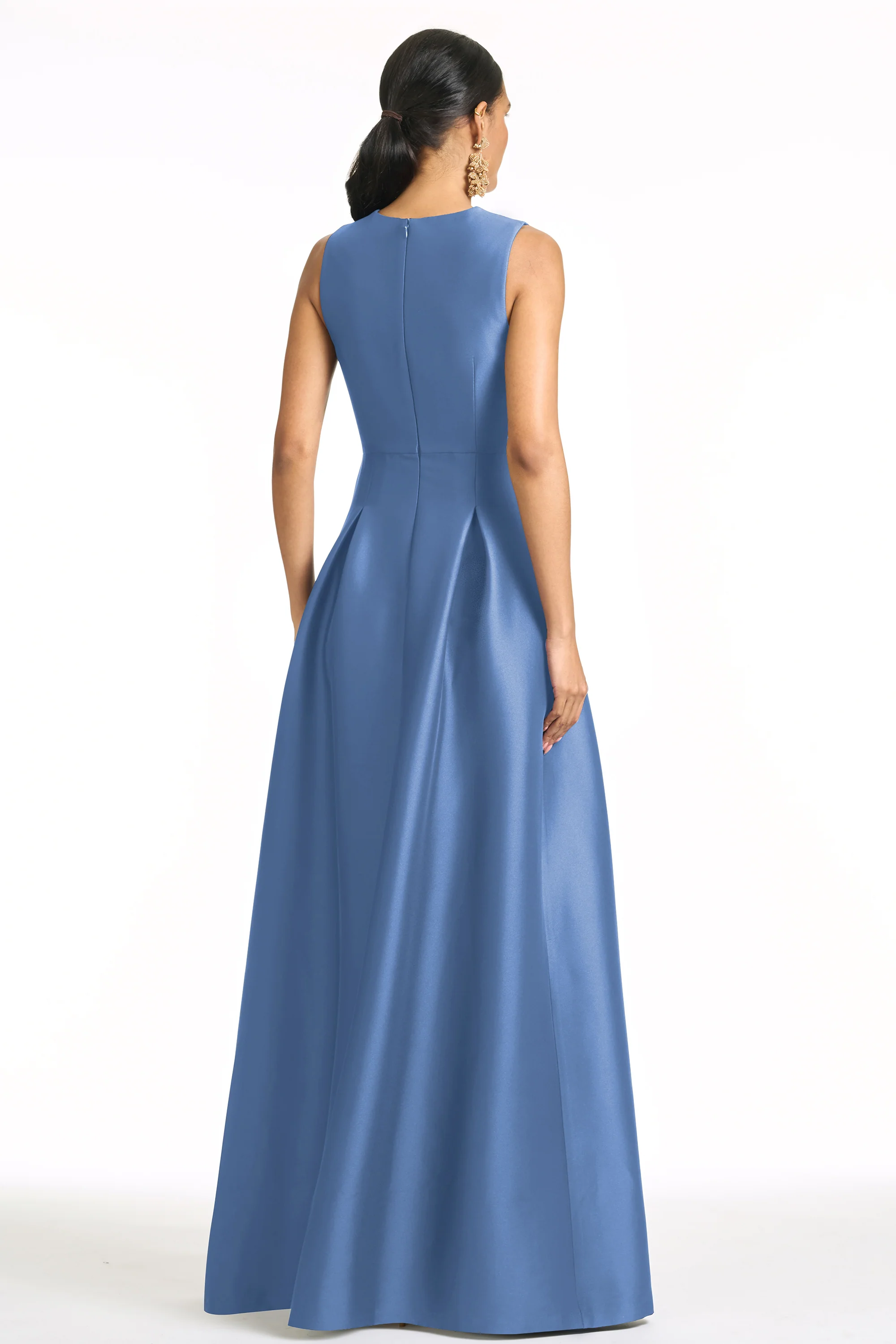 EMBROIDERED BROOKLYNNE GOWN - OPAL - Image 3