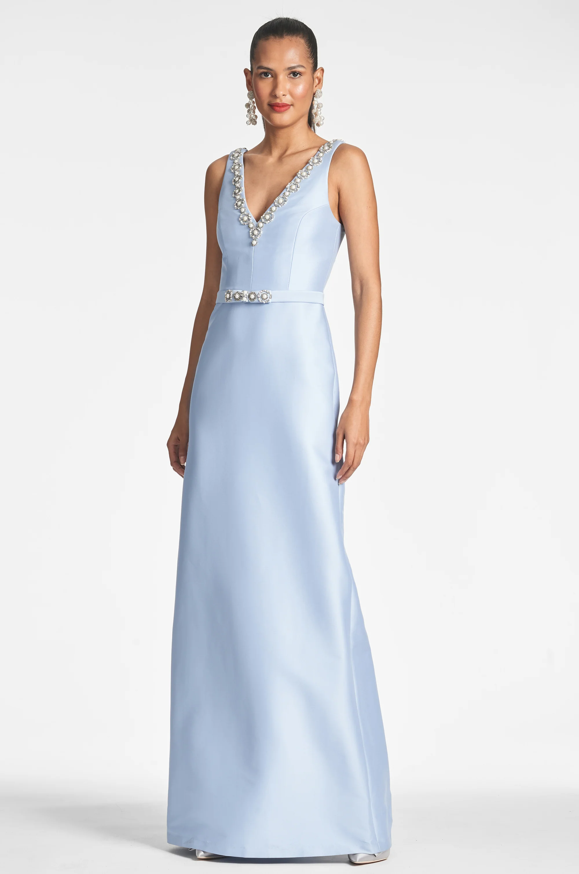GARDA GOWN - GLACIAL BLUE - FINAL SALE