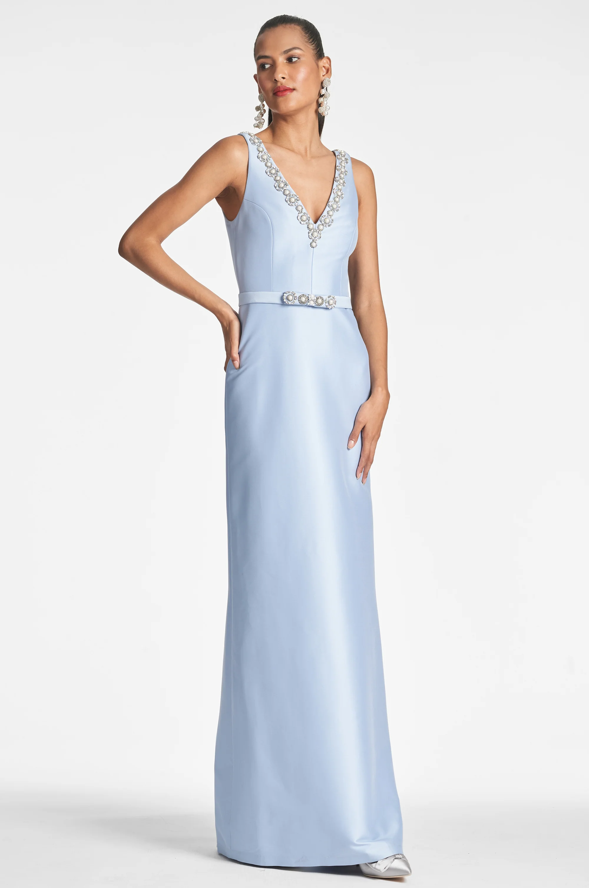 GARDA GOWN - GLACIAL BLUE - FINAL SALE - Image 2