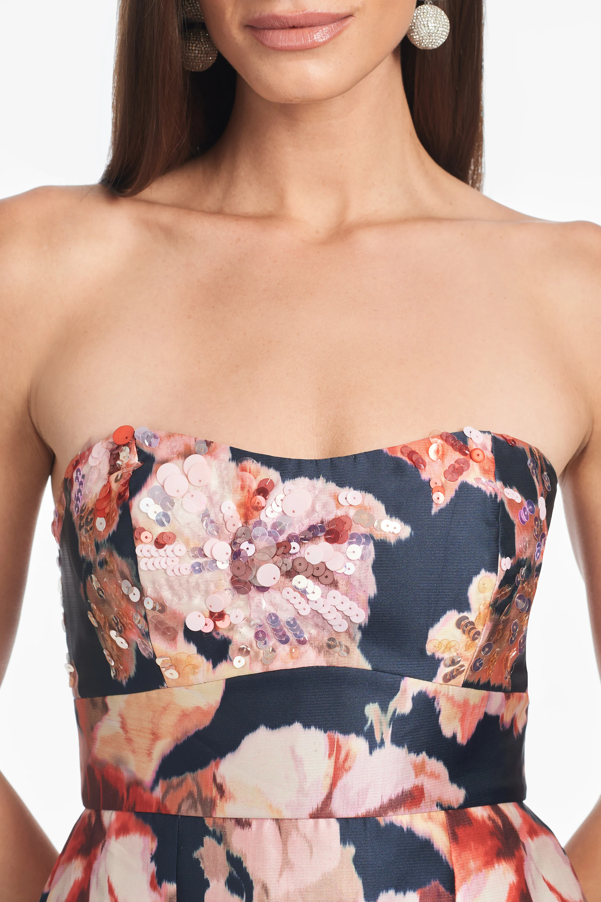 EMBELLISHED GIOVANNA GOWN - BEDFORD BOUQUET - FINAL SALE - Image 2