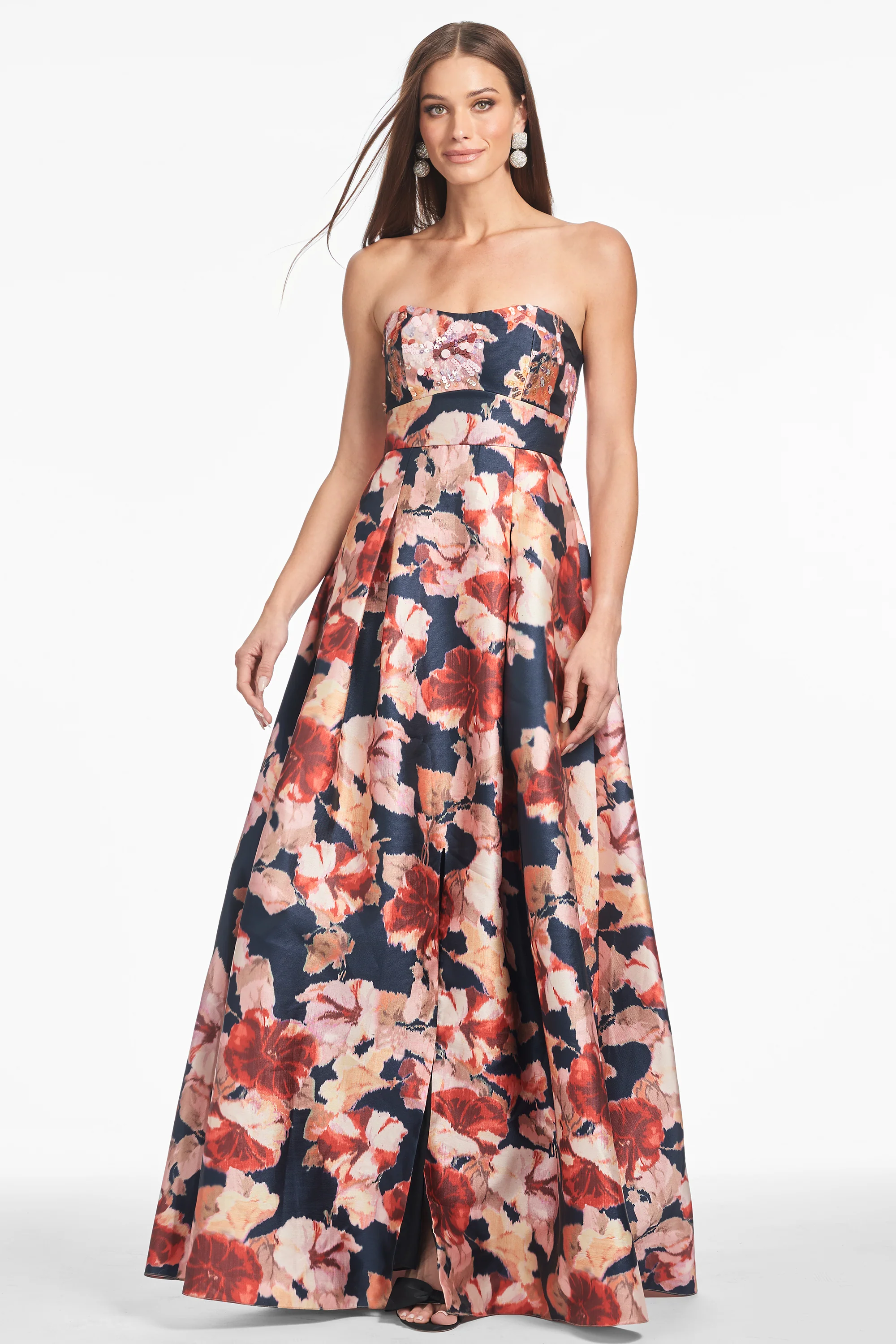 EMBELLISHED GIOVANNA GOWN - BEDFORD BOUQUET - FINAL SALE - Image 3
