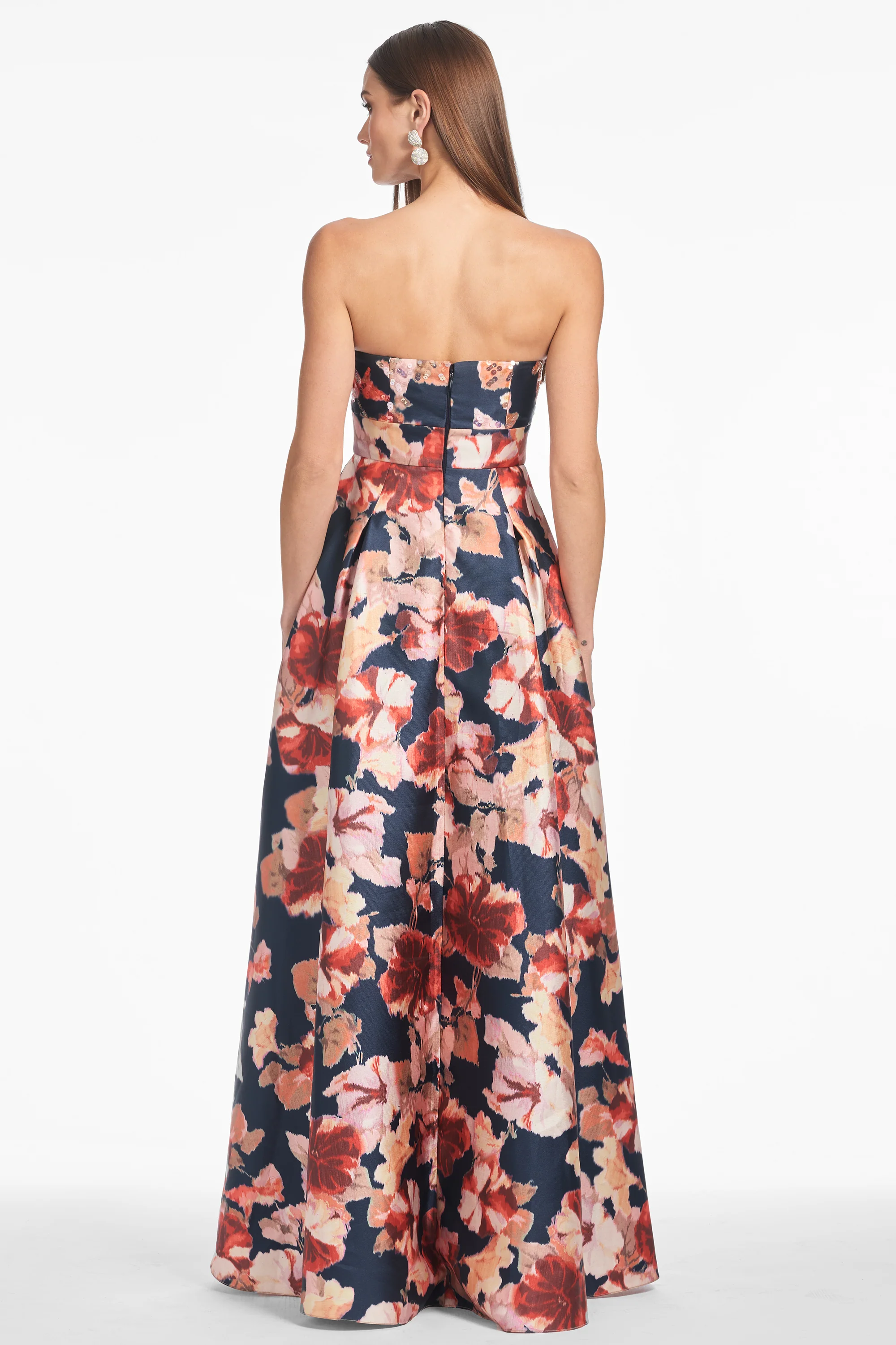 EMBELLISHED GIOVANNA GOWN - BEDFORD BOUQUET - FINAL SALE - Image 4