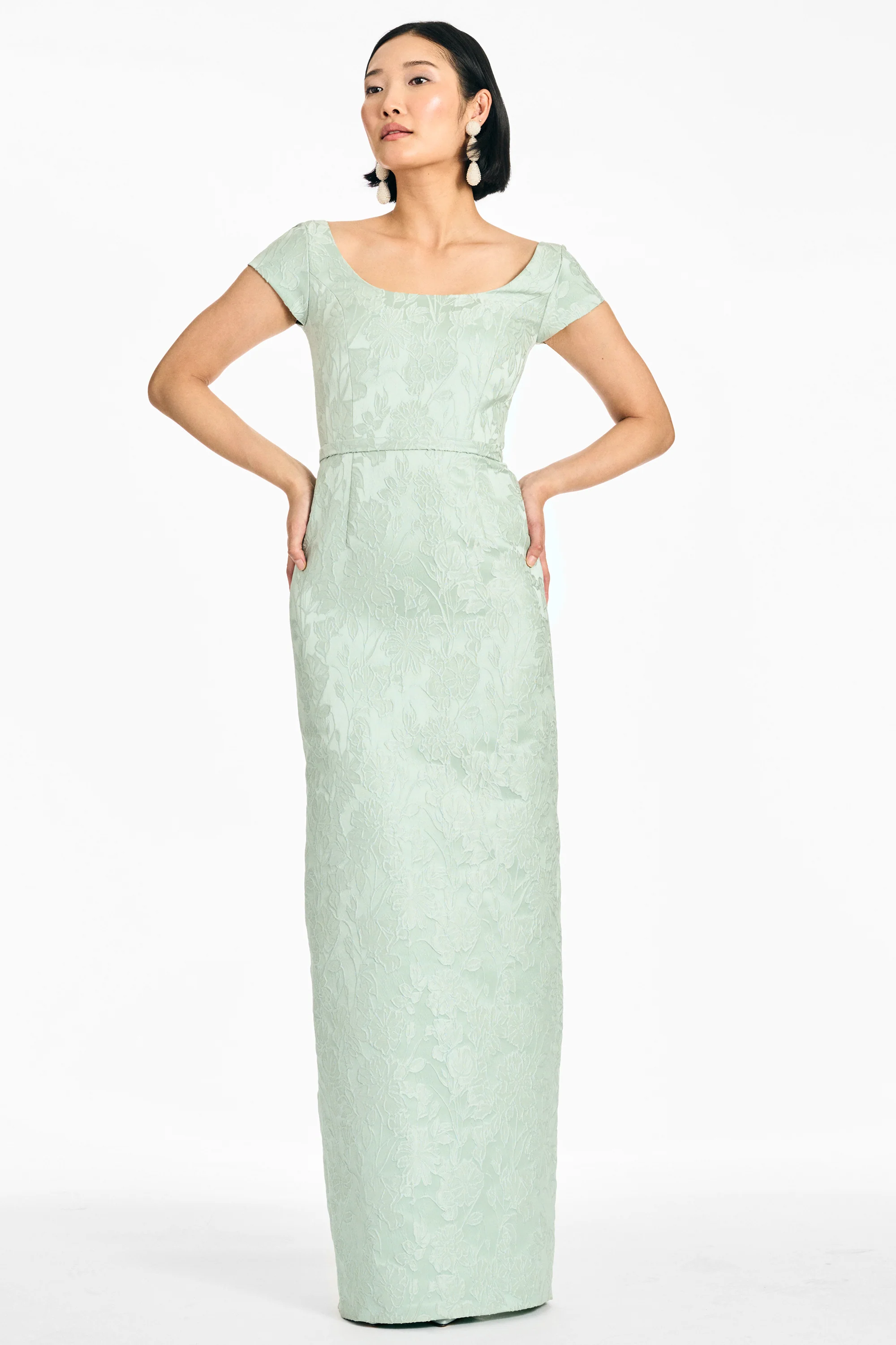 GRACE GOWN - CELADON - Image 6