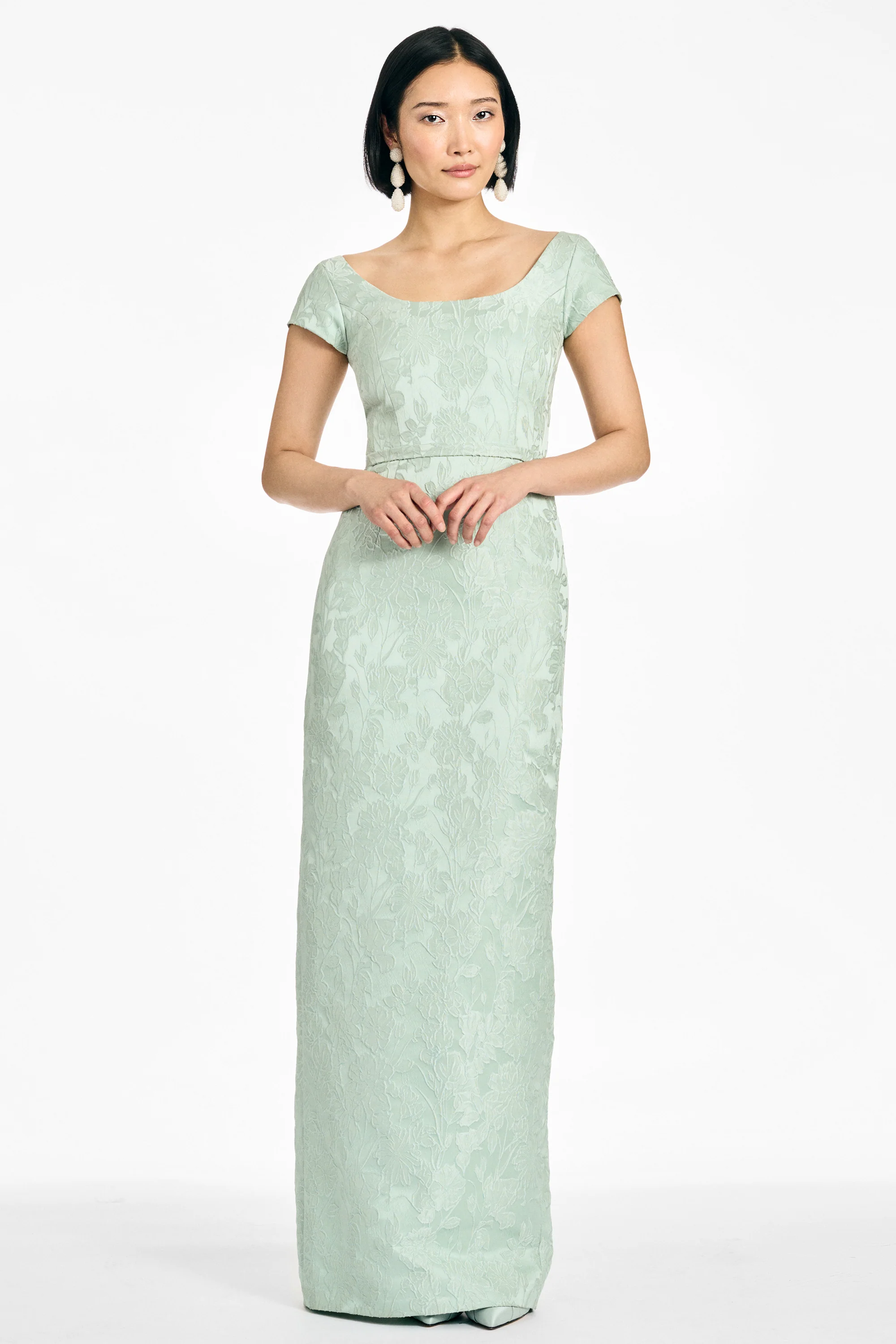 GRACE GOWN - CELADON - Image 9
