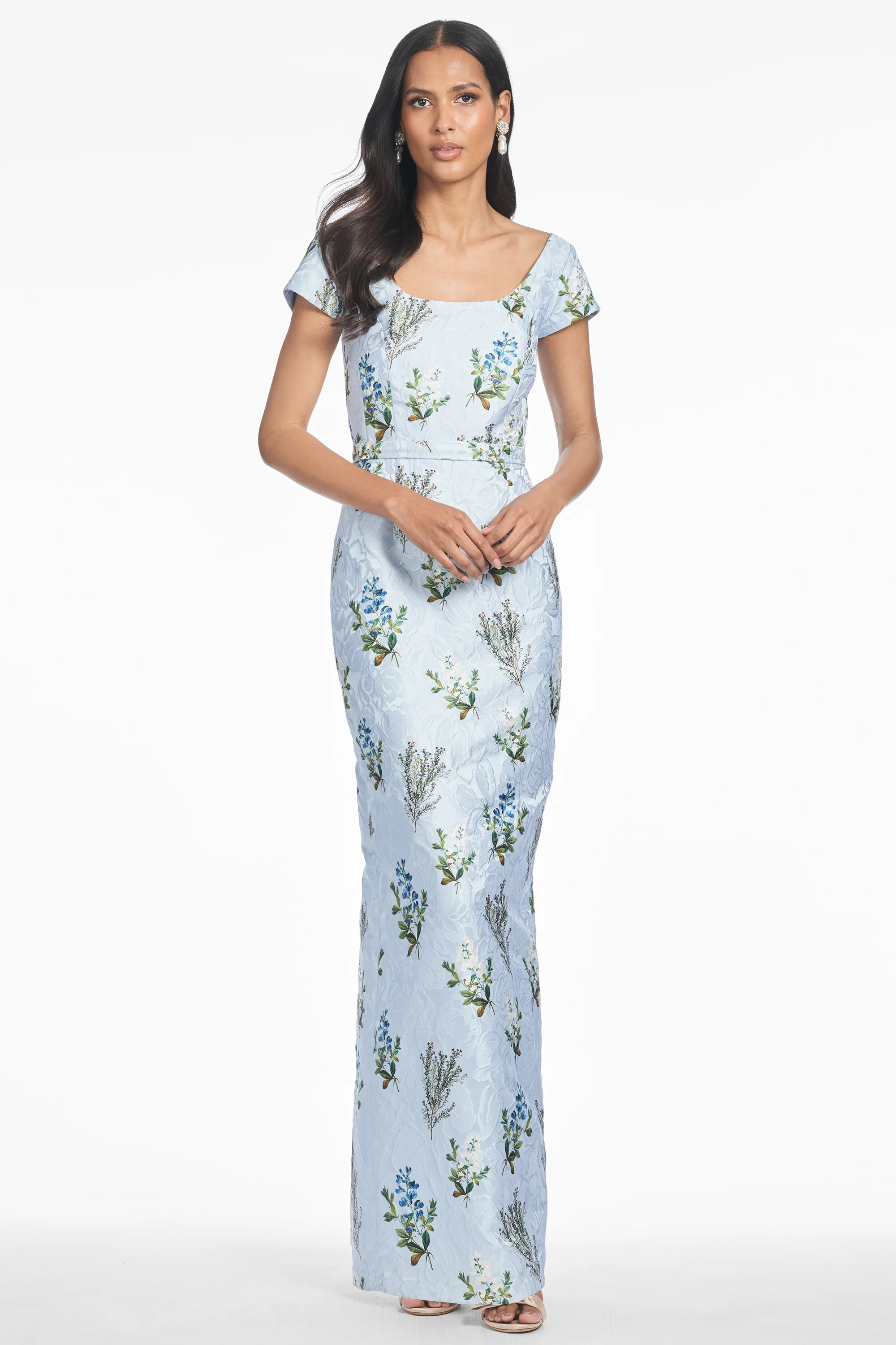 GRACE GOWN - CLOUD BLUE PANICLE - FINAL SALE - Image 2