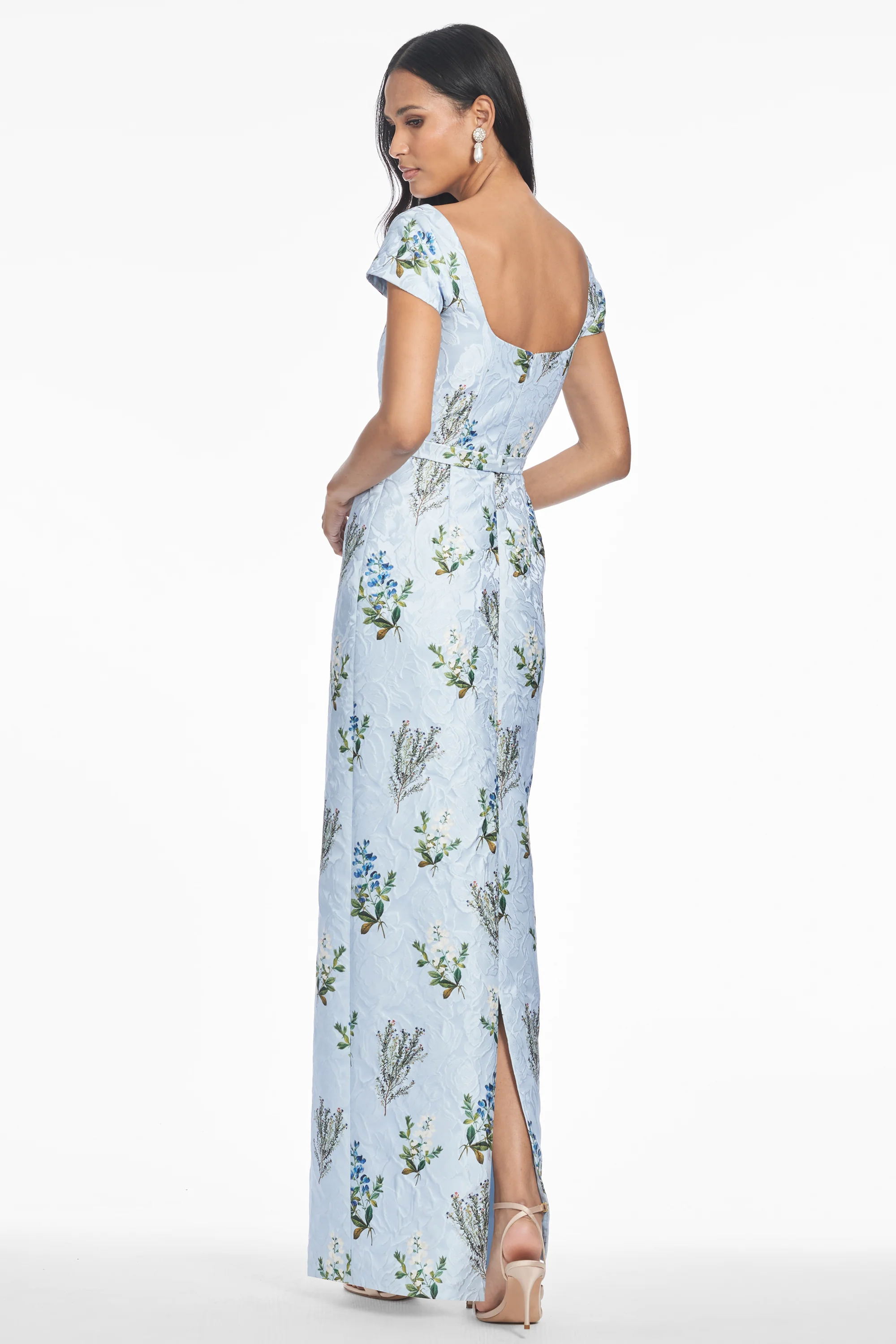 GRACE GOWN - CLOUD BLUE PANICLE - FINAL SALE - Image 3