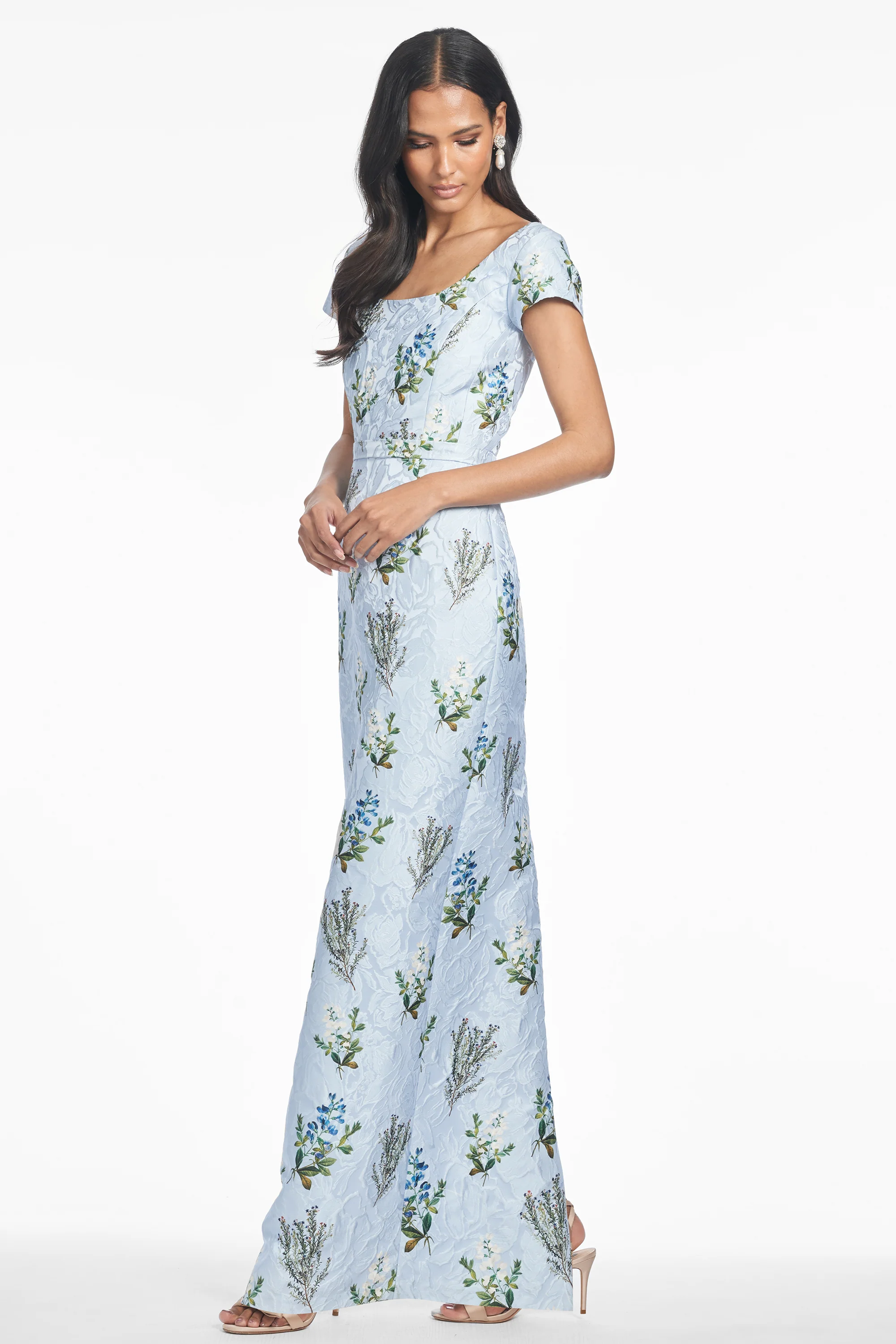 GRACE GOWN - CLOUD BLUE PANICLE - FINAL SALE - Image 4