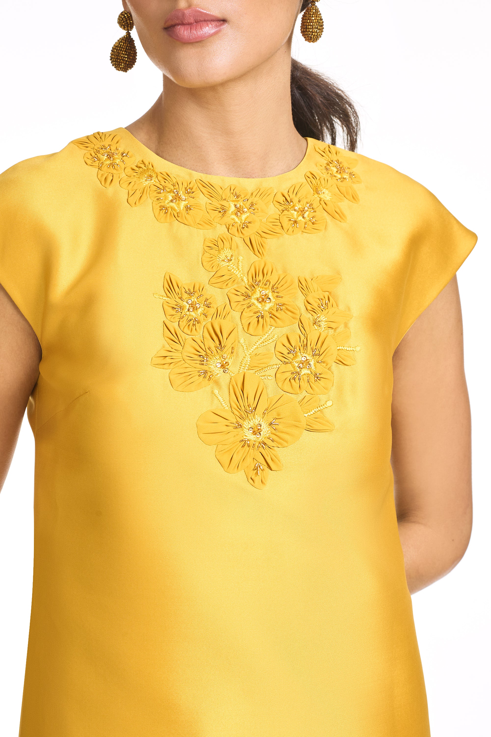 GWENDOLYN GOWN - SAFFRON - Image 2