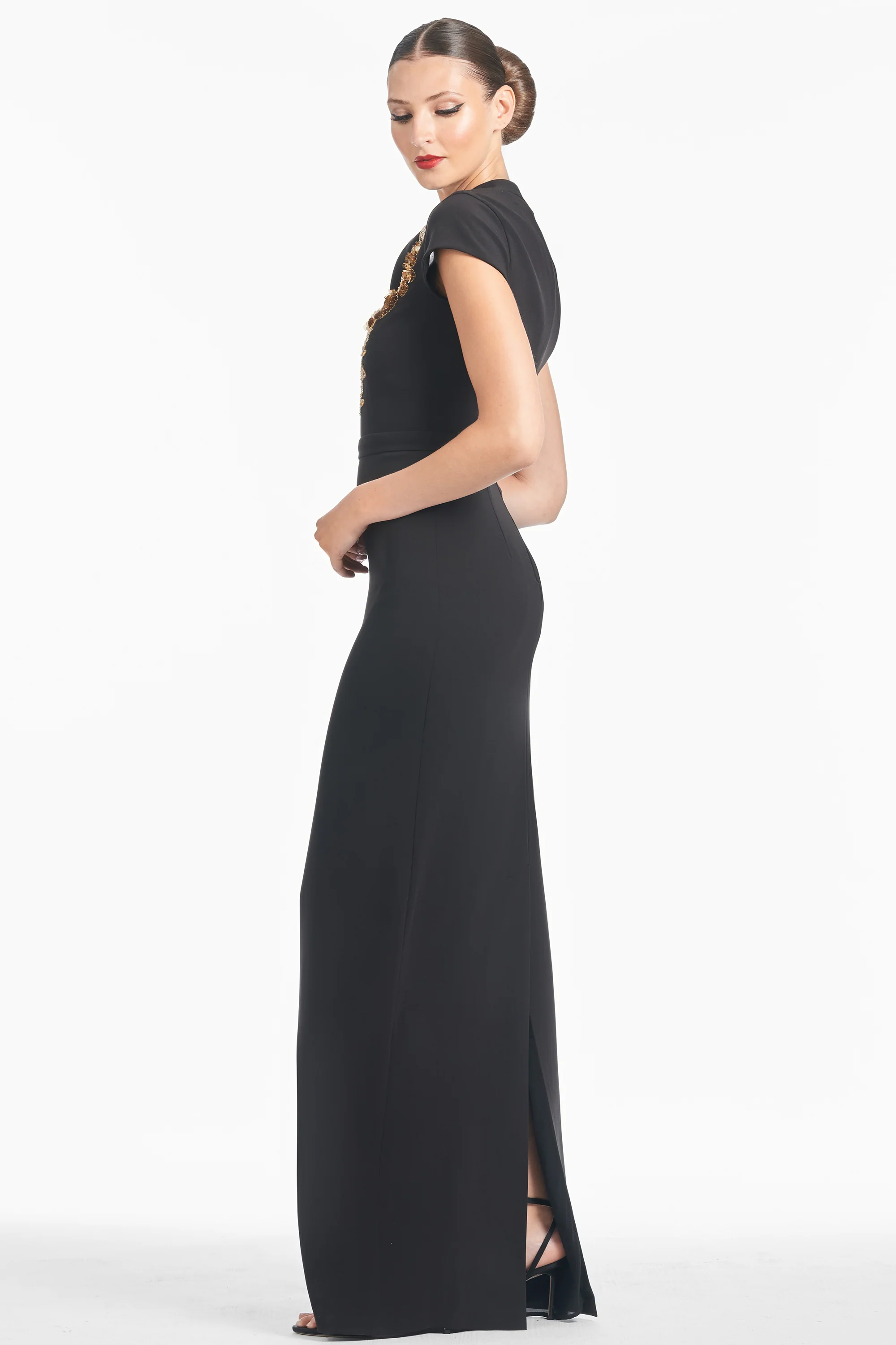 HUDSON GOWN - BLACK - Image 5
