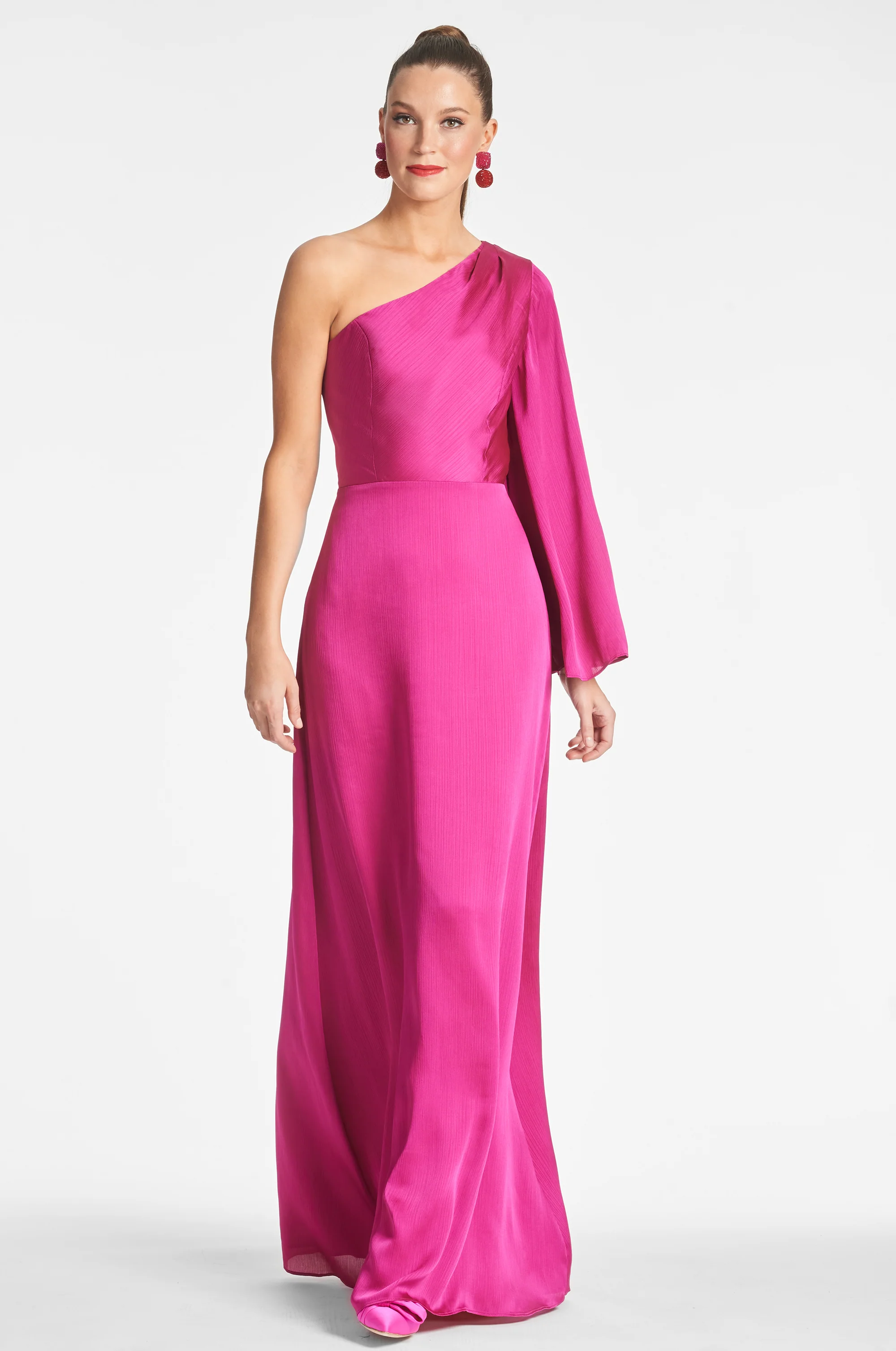 KEELY GOWN - DRAGONFRUIT - FINAL SALE - Image 2