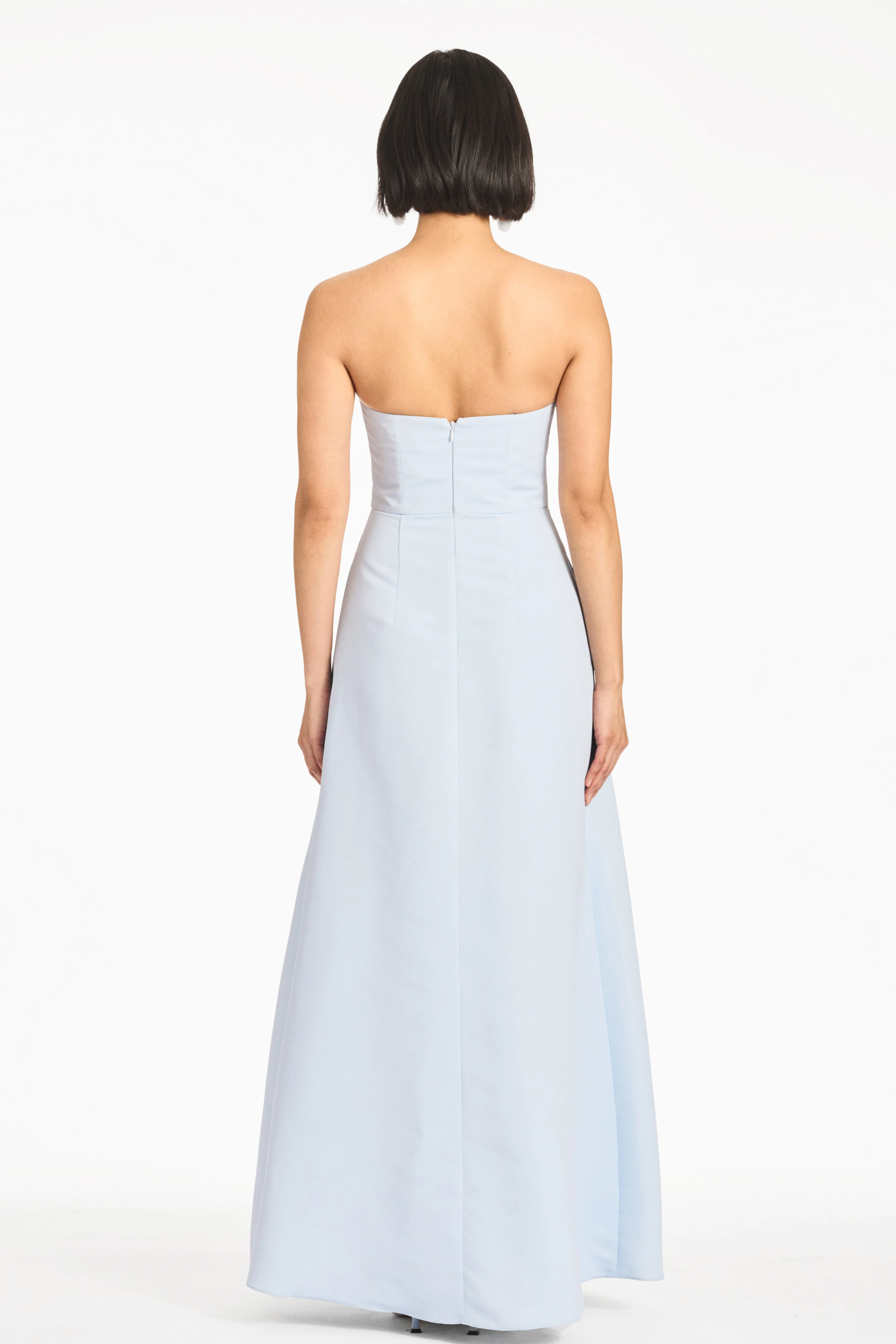 LARISA GOWN - SKY BLUE CASCADE - Image 3