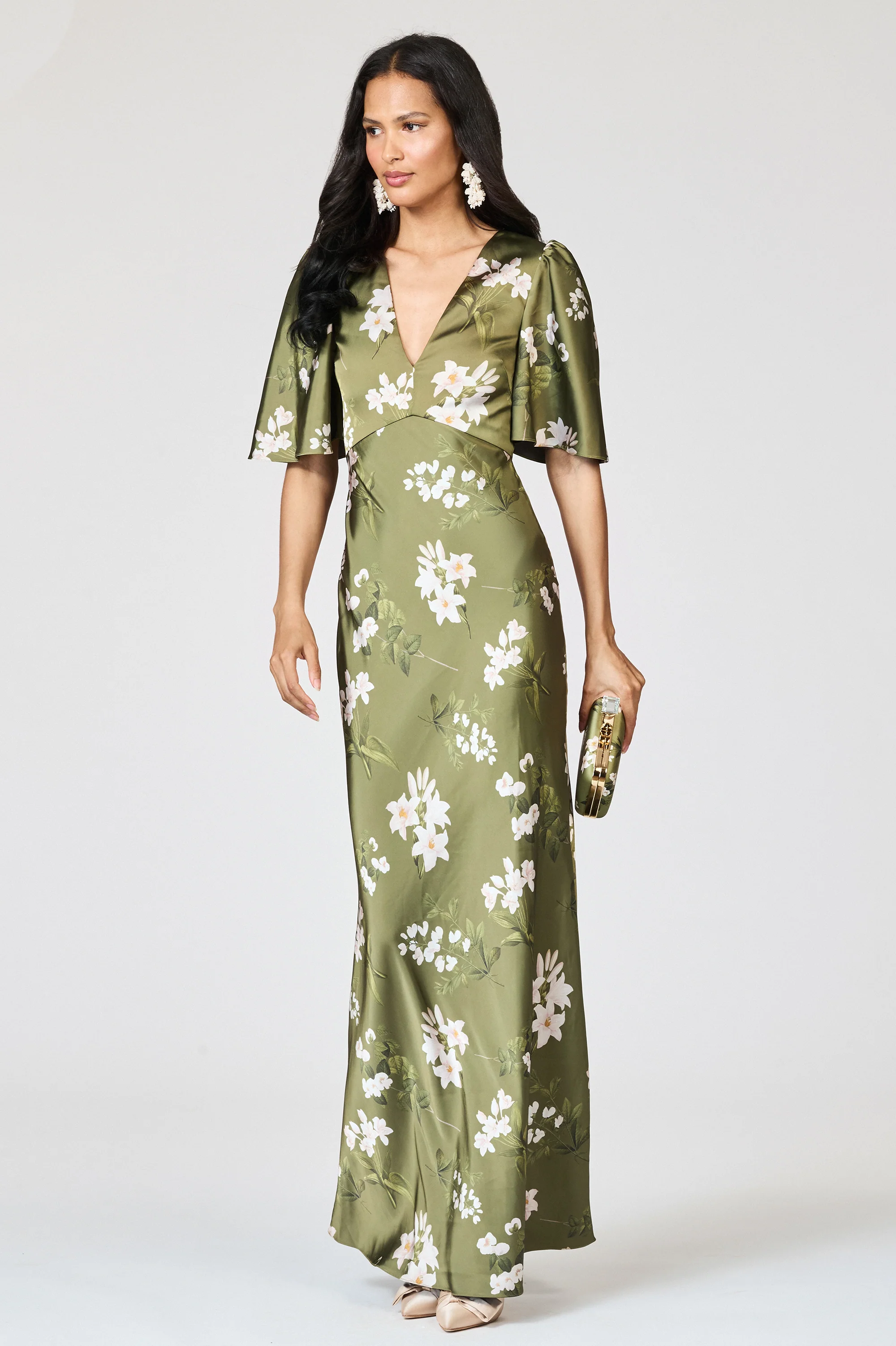 MAE GOWN - MOSS FORMOSA