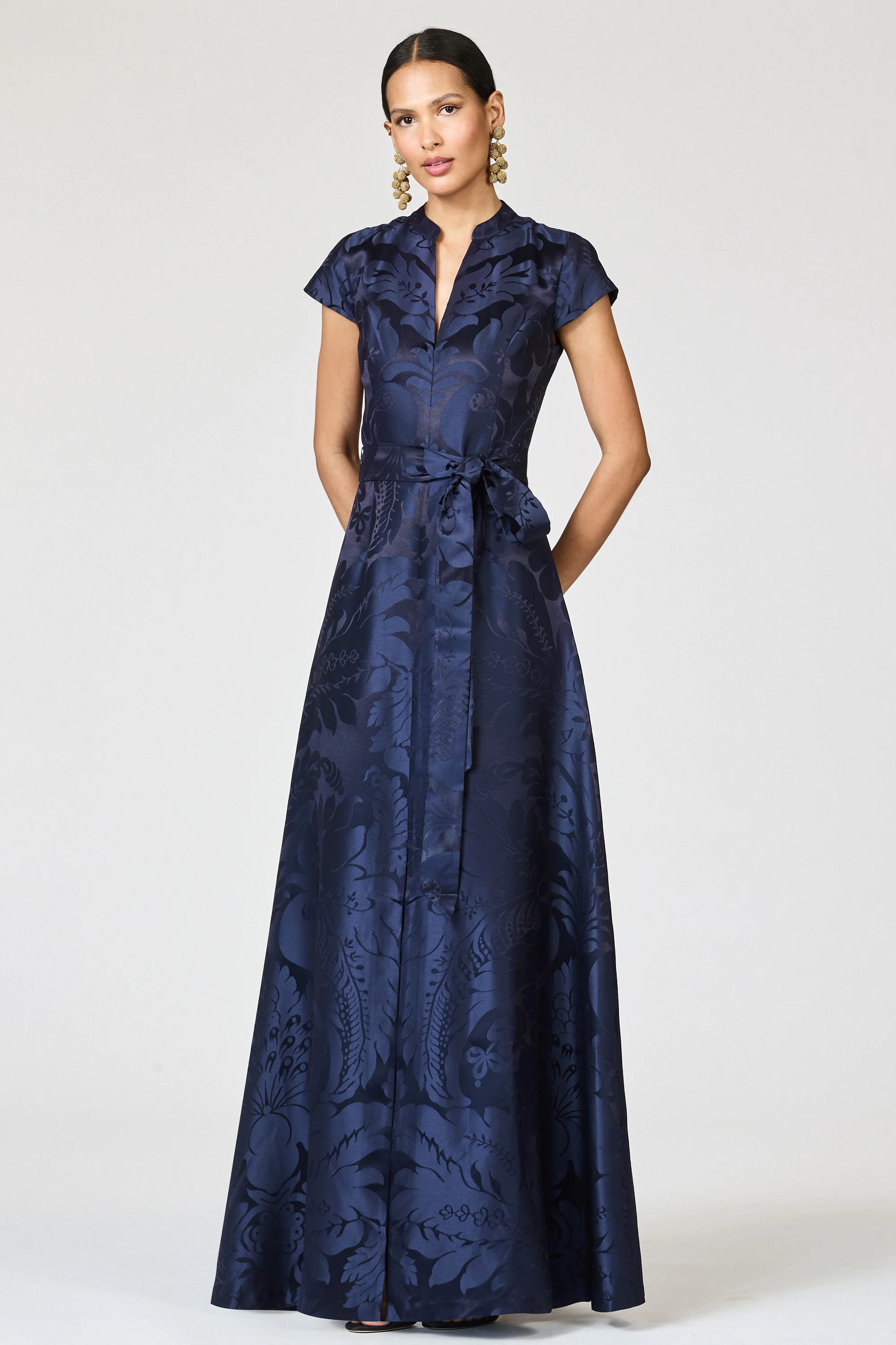 MARA GOWN - DEEP OCEAN