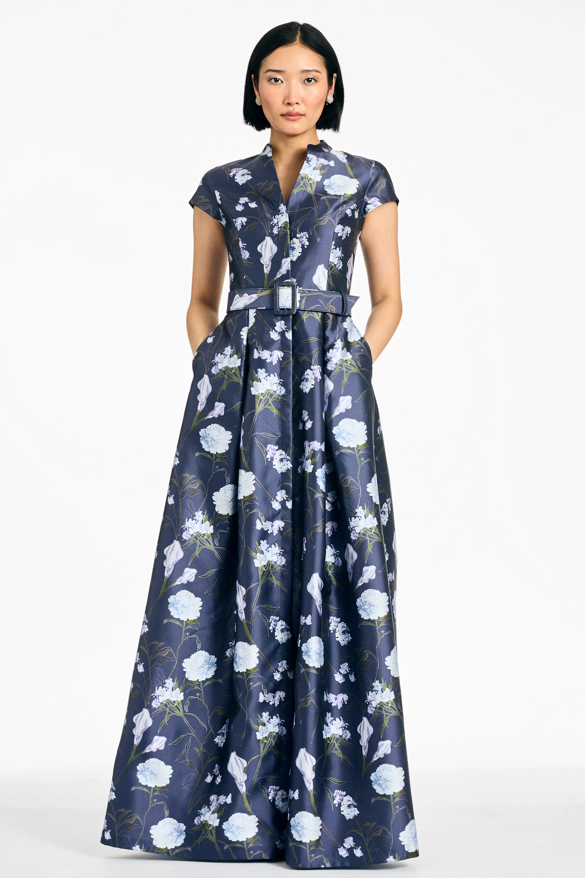 MARTA GOWN - GLACIAL BOUQUET