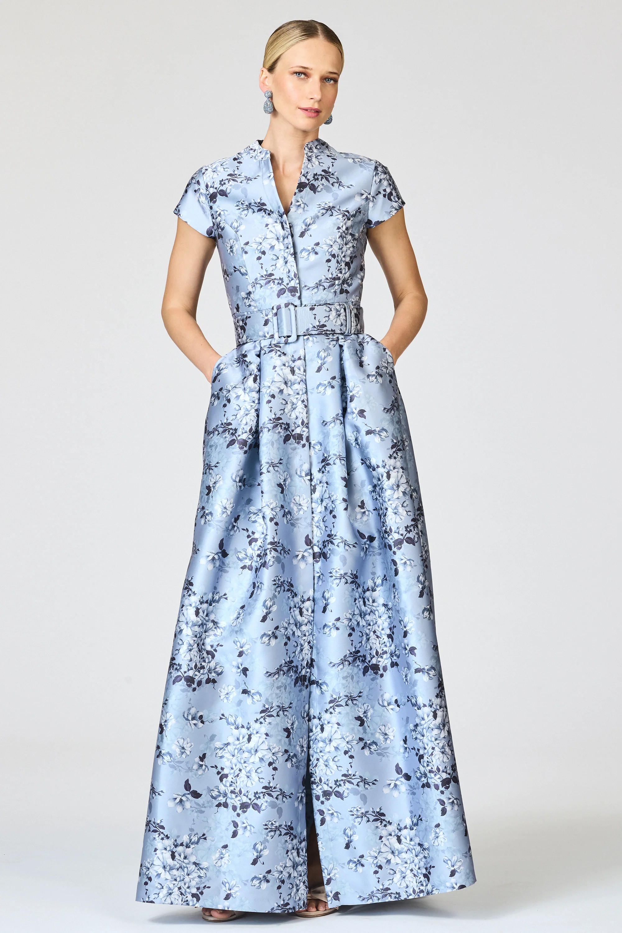 MARTA GOWN - ICED CHERRY BLOSSOM