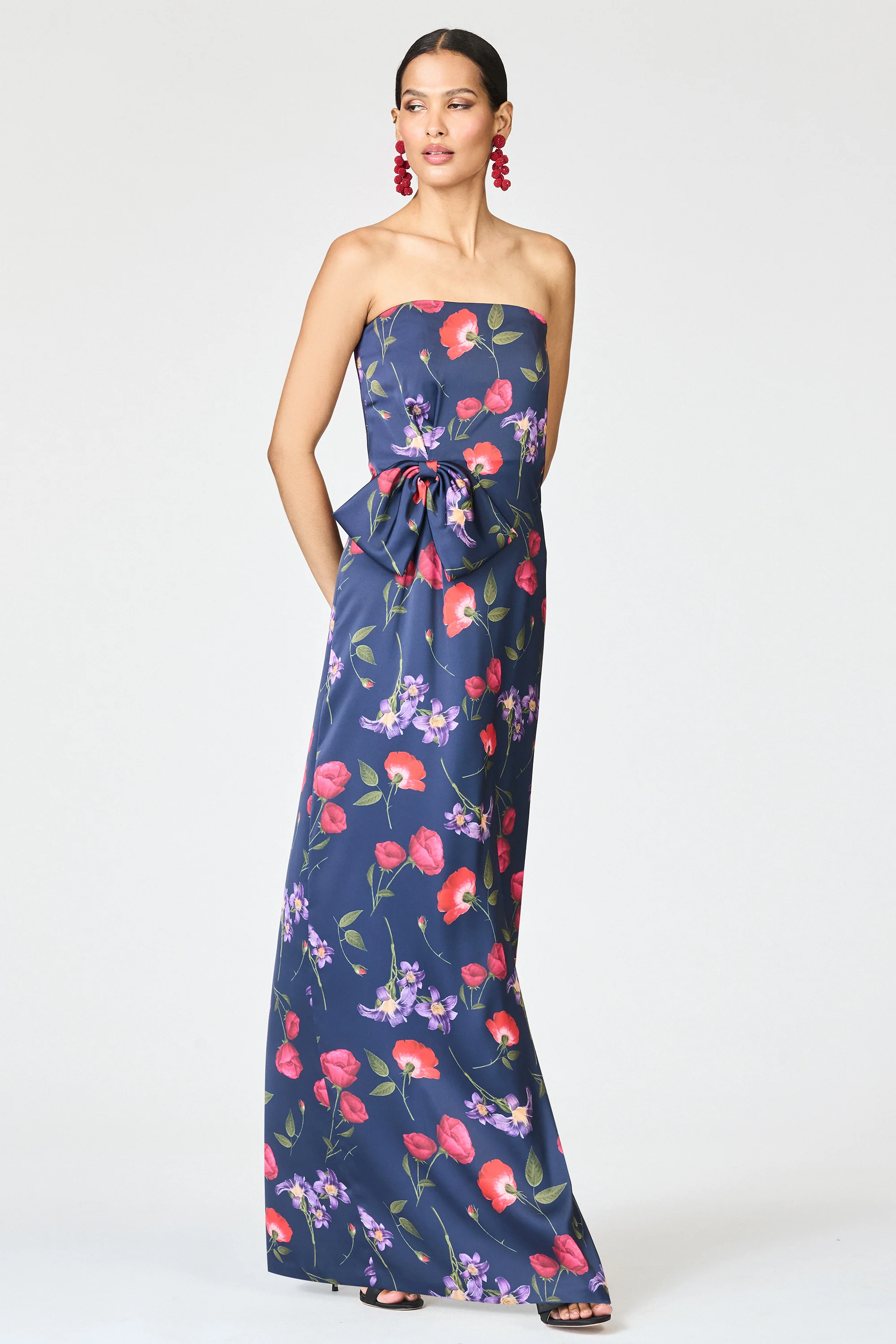 MONROE GOWN - MIDNIGHT JARDIN - Image 3