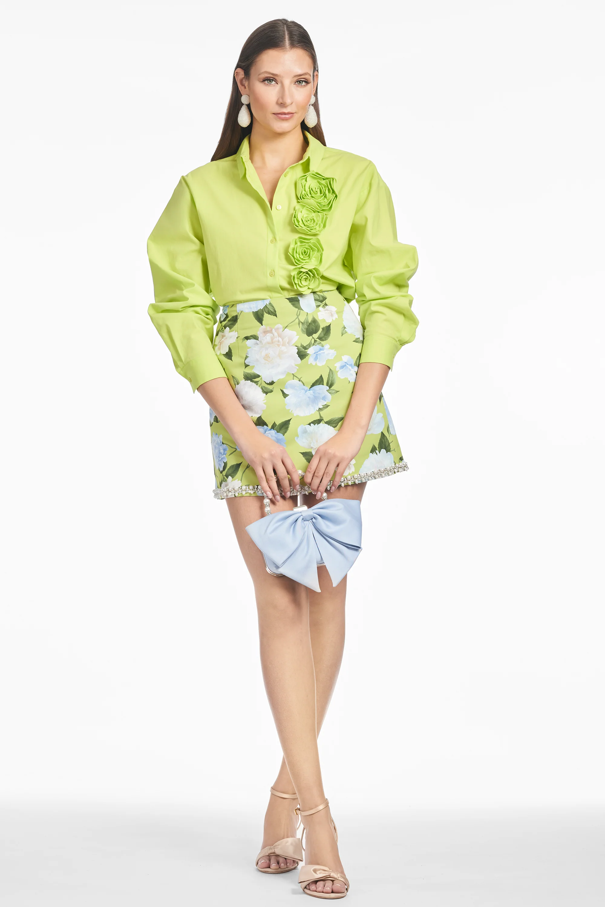 PIPER SKIRT - CITRINE PEONIES - Image 4