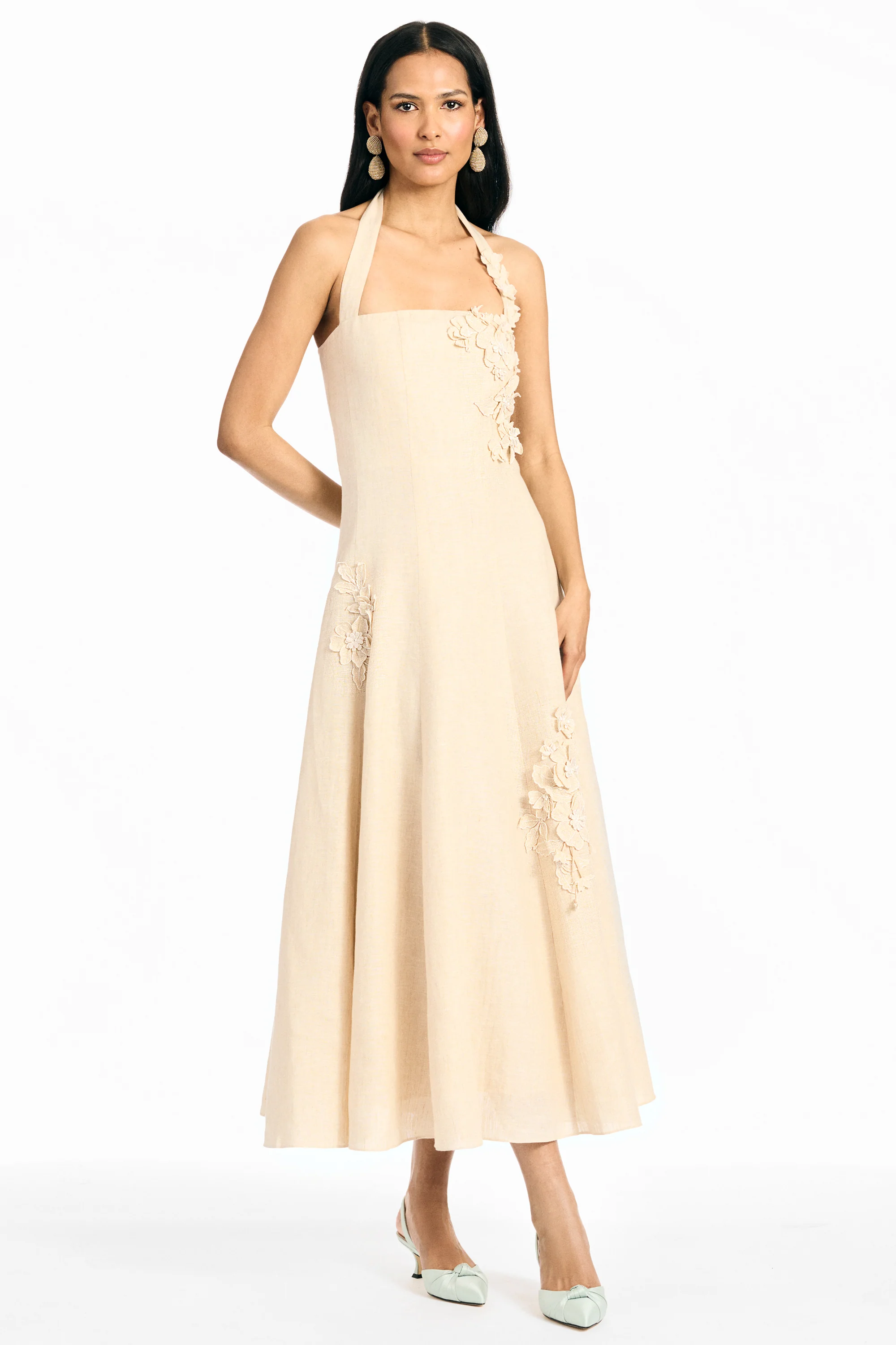 PIPPA DRESS - ECRU - Image 3