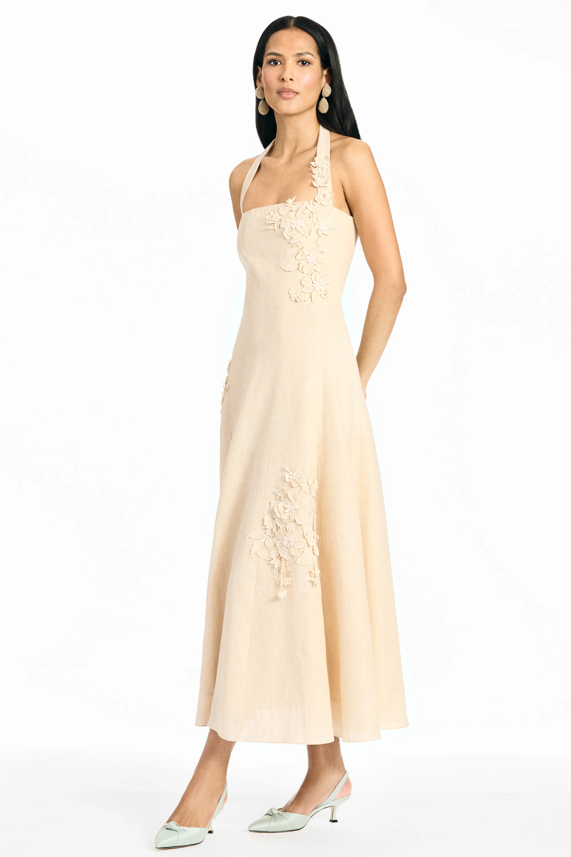 PIPPA DRESS - ECRU - Image 4