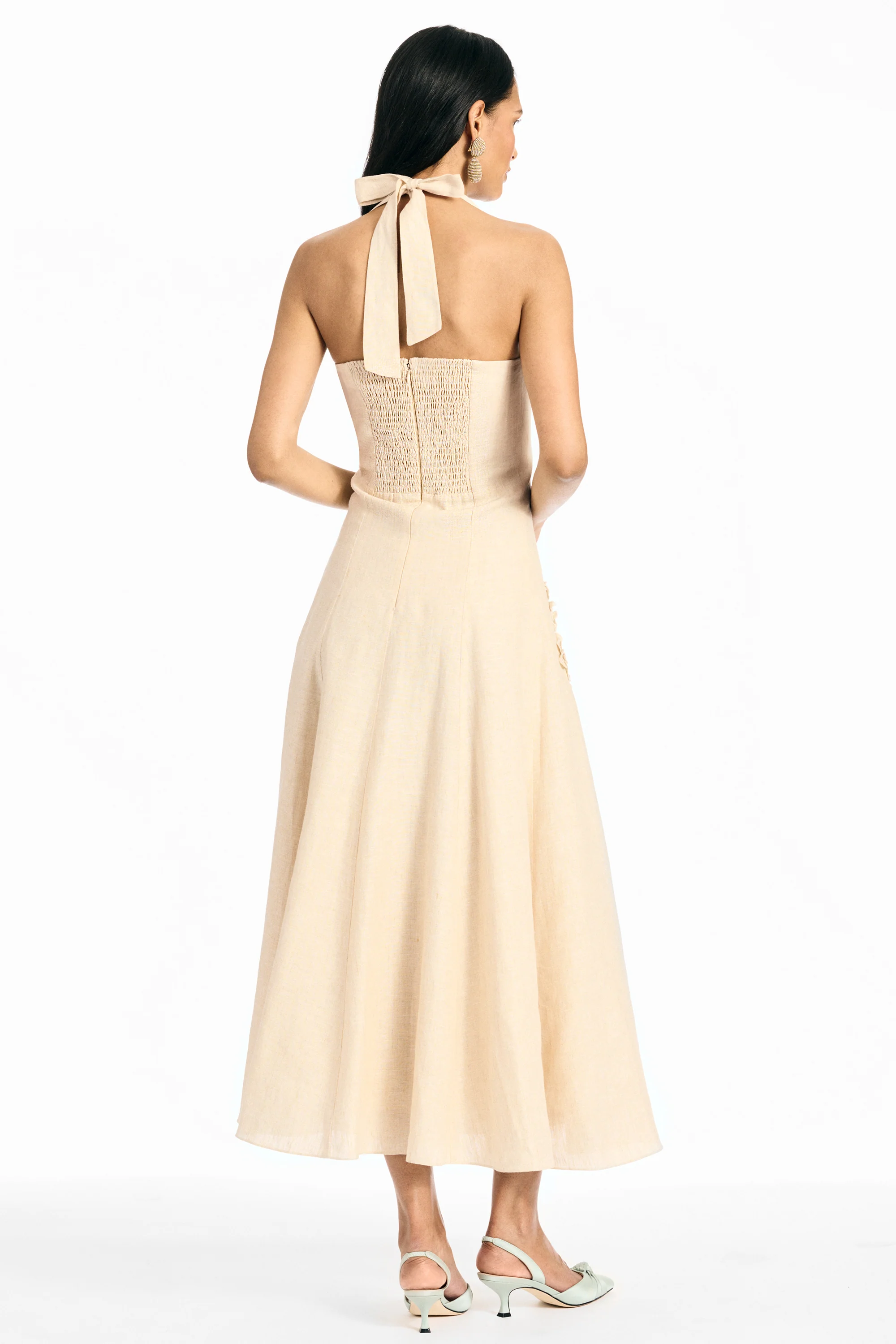 PIPPA DRESS - ECRU - Image 5