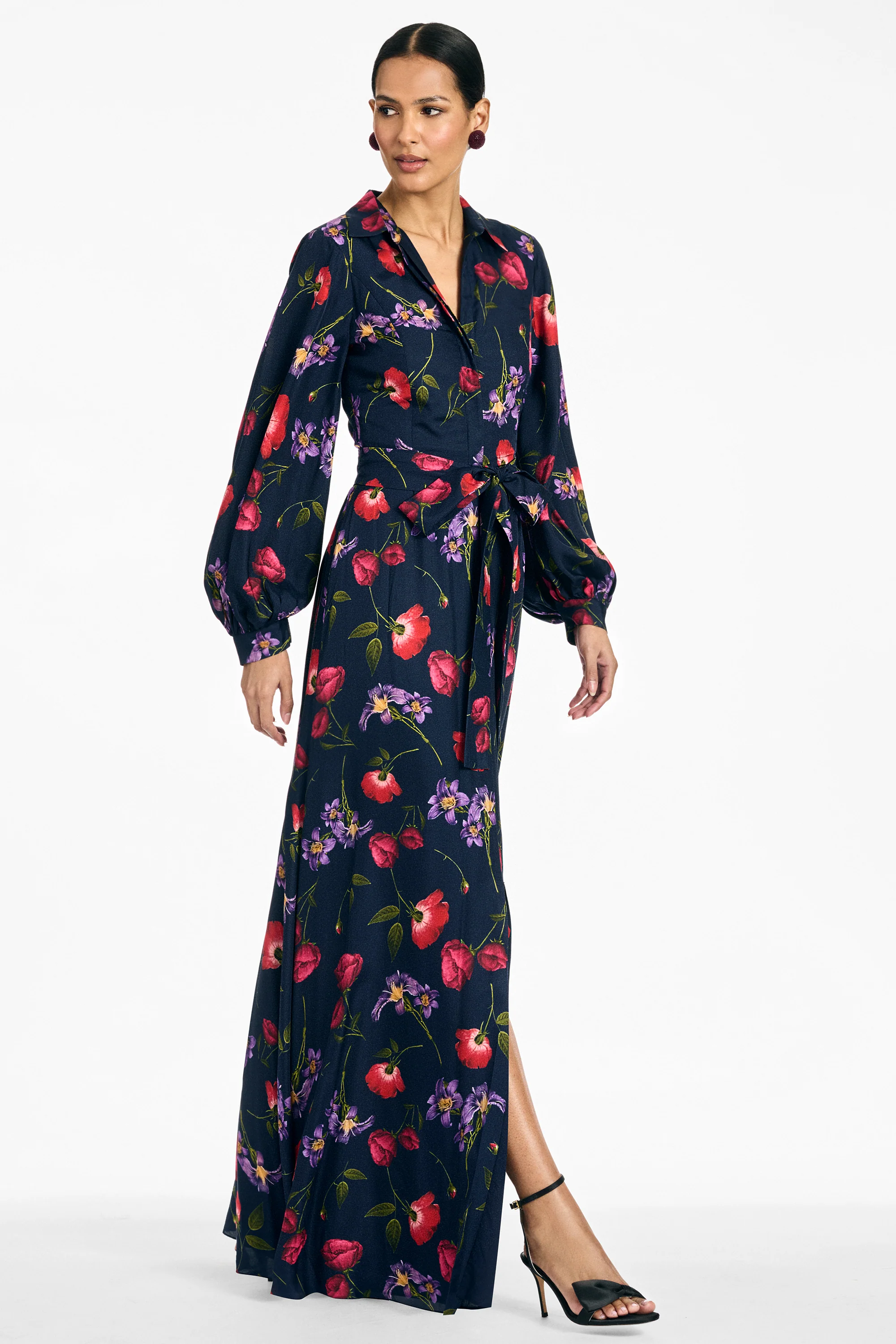 PRISCILLA GOWN - MIDNIGHT JARDIN - Image 2