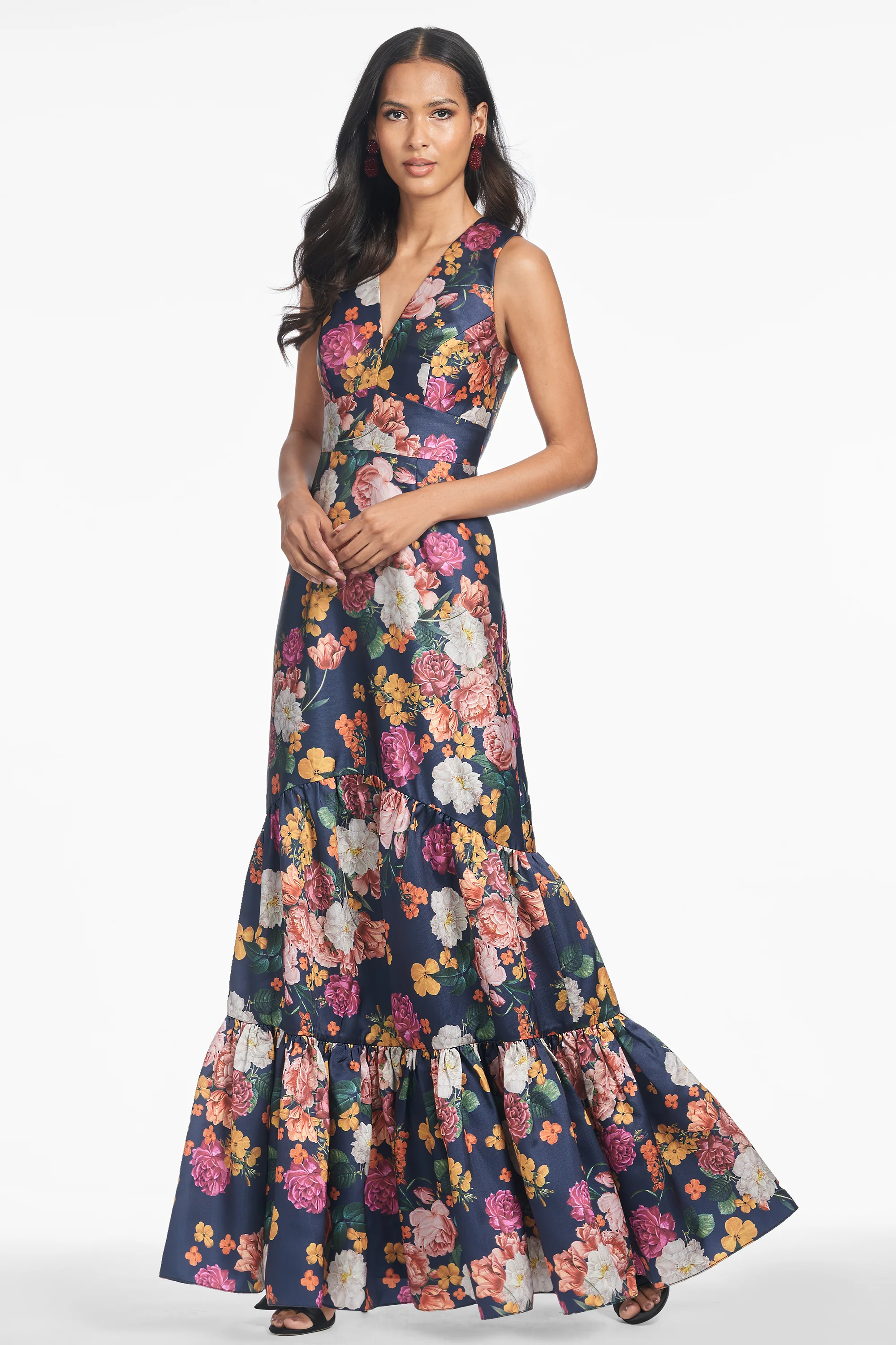 RORI GOWN - MIDNIGHTS MAGIC BLOOMS - FINAL SALE - Image 2