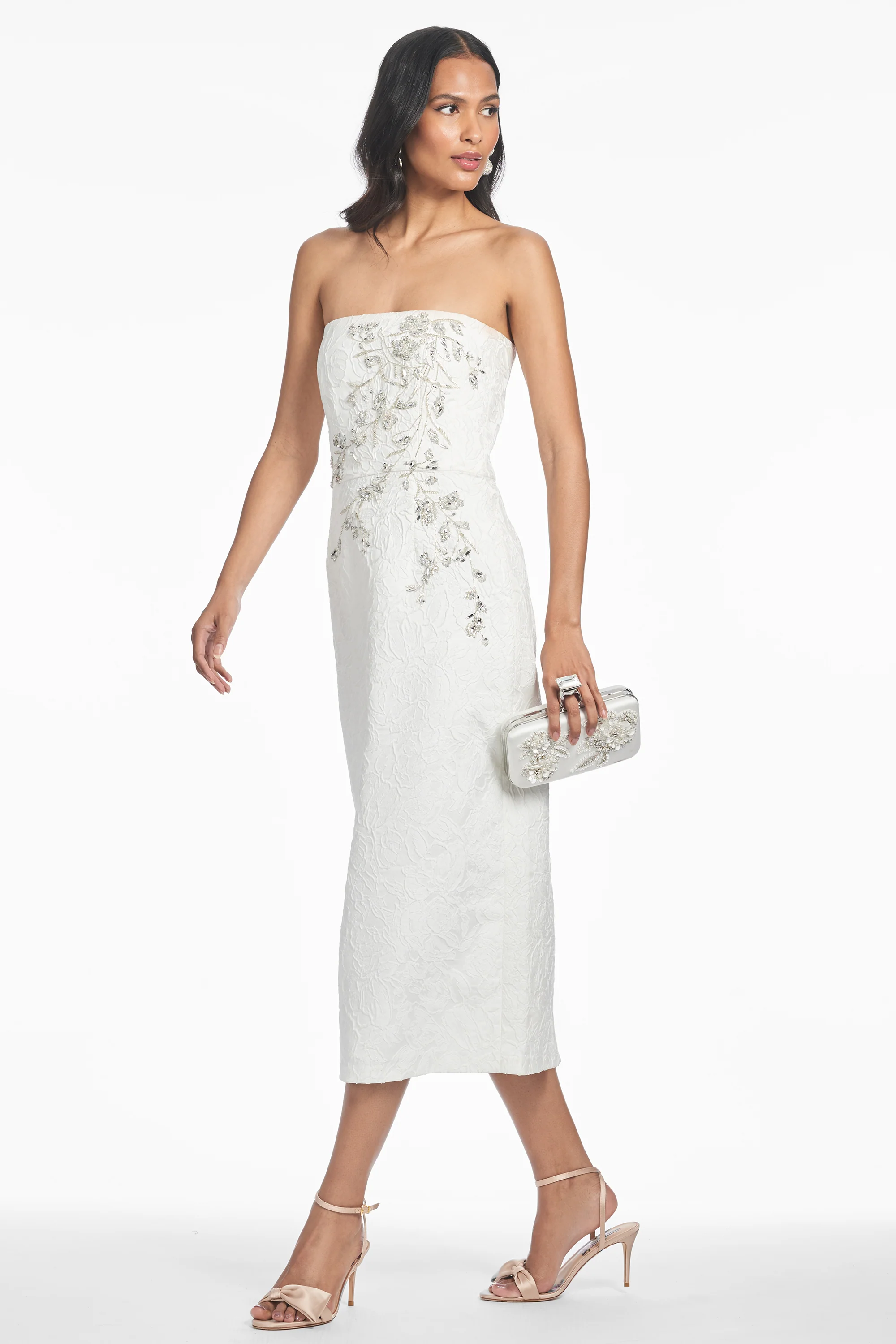 SADIE DRESS - OFF WHITE - Image 3
