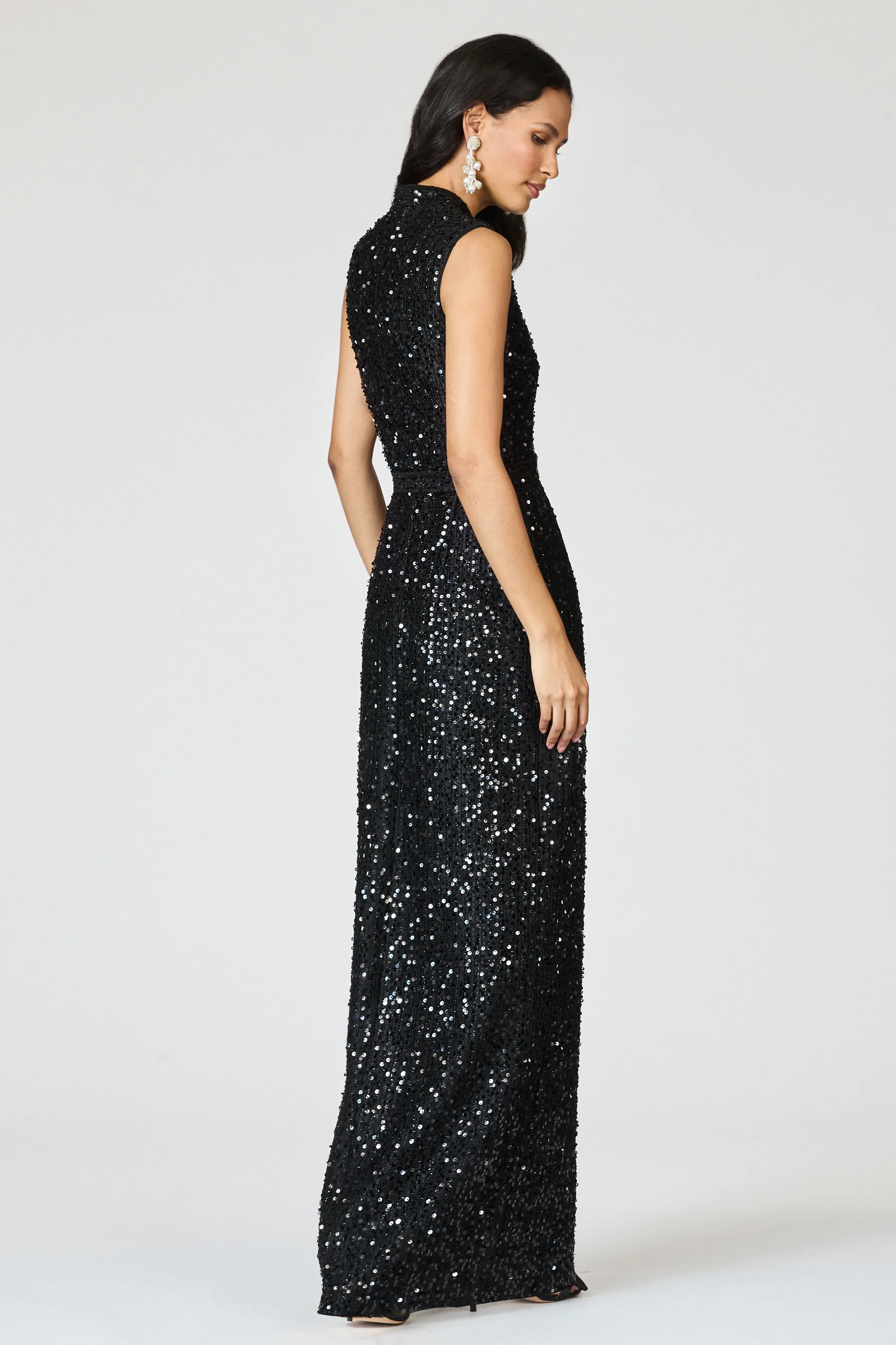 SYLVAIN GOWN - BLACK - Image 5