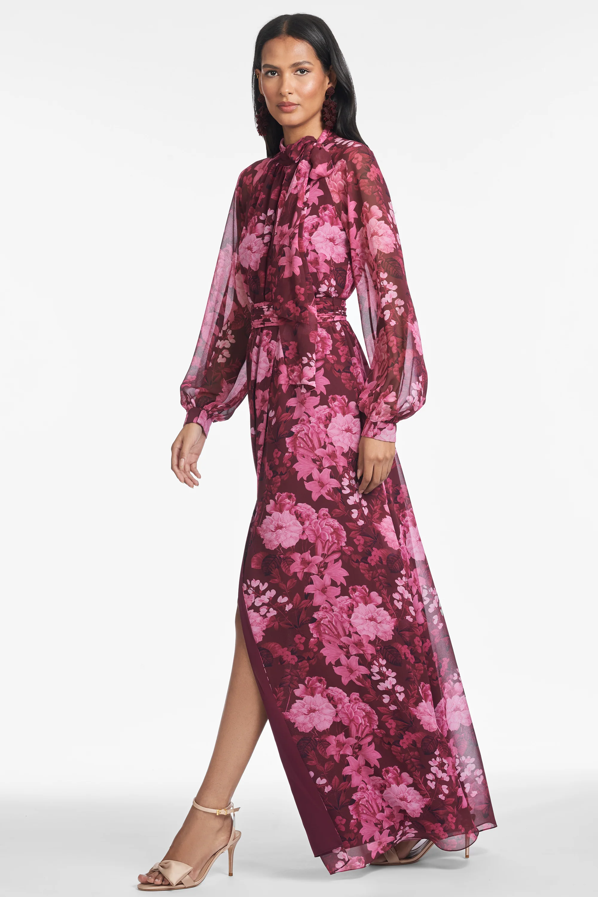 VERA GOWN - RASPBERRY FLORIBUNDA - Image 2
