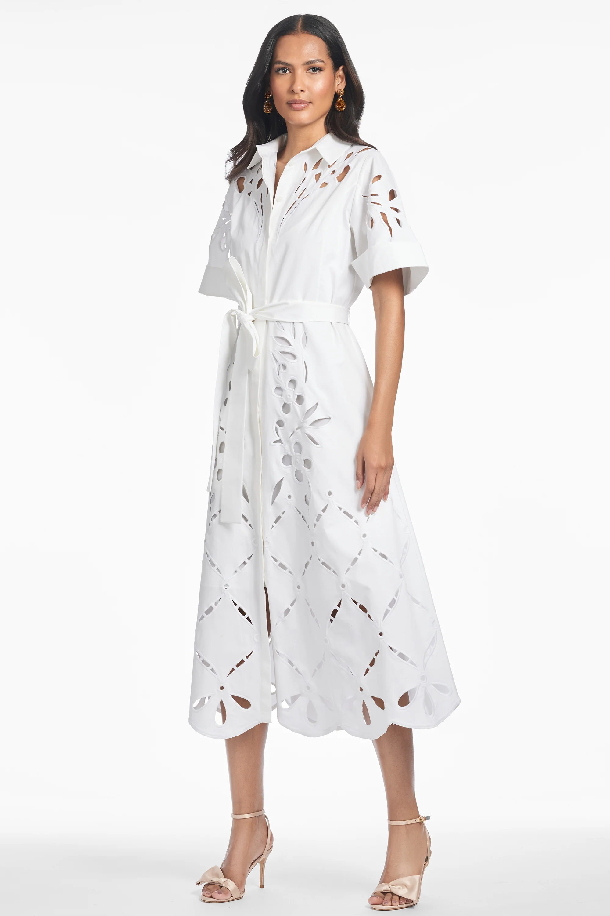 VINCENZA DRESS - WHITE - Image 4